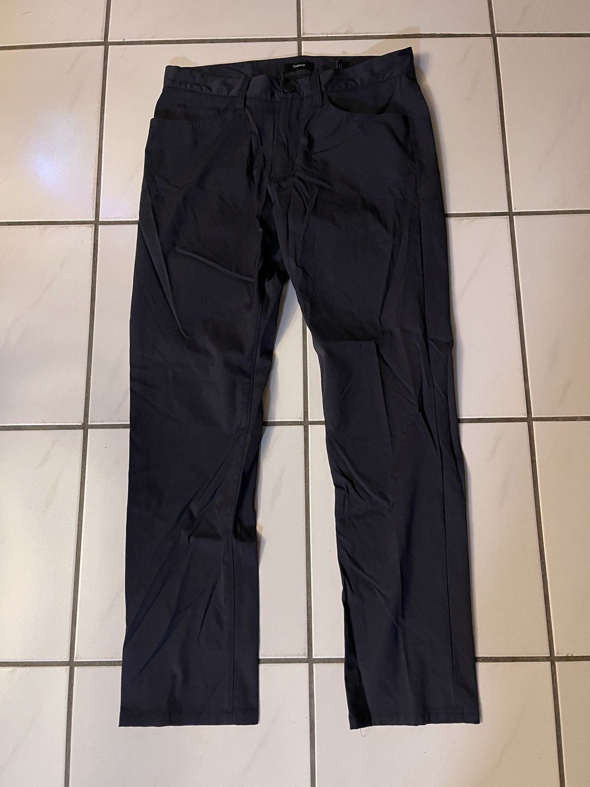 Theory Theory Pants Mens 31 X 29 Raffi Neotric Chino Stretch Blue Size US 31 - 1 Thumbnail