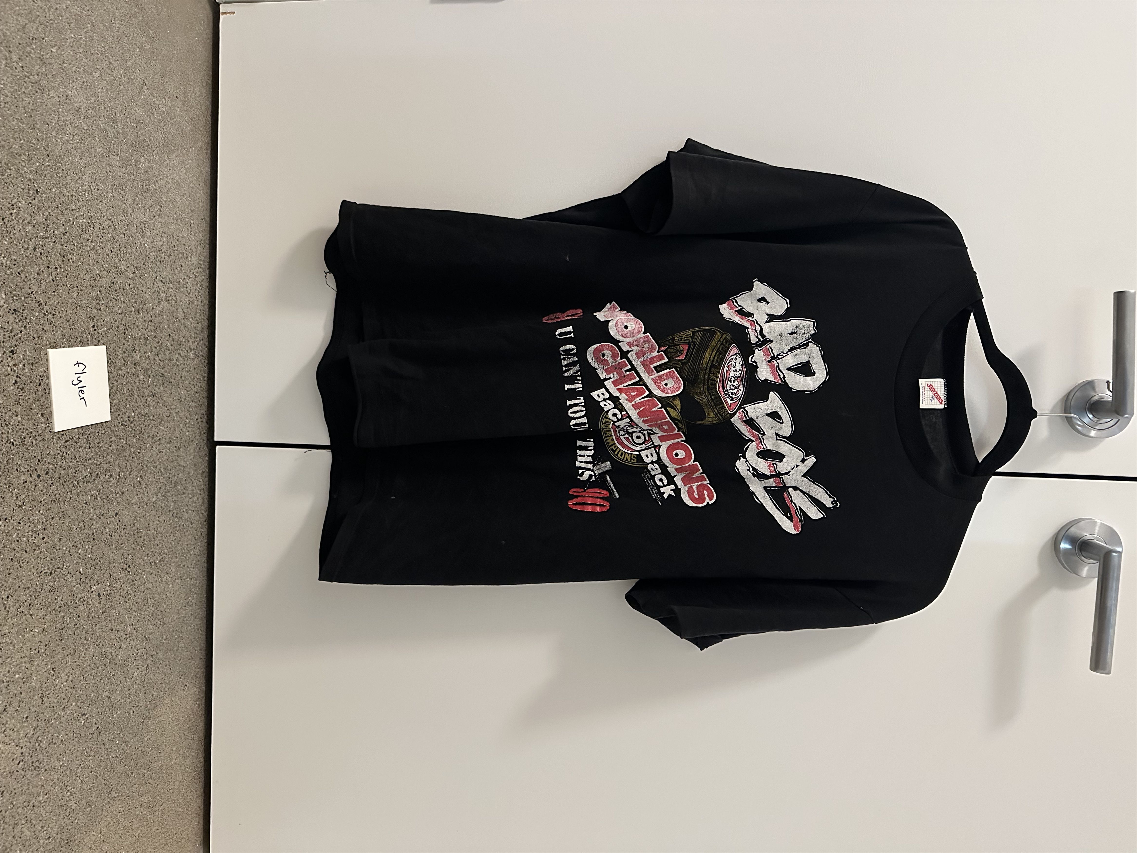 Jerzees Rare Detroit Pistons Bad Boys 89/90 Tee Size US XL / EU 56 / 4 - 1 Thumbnail
