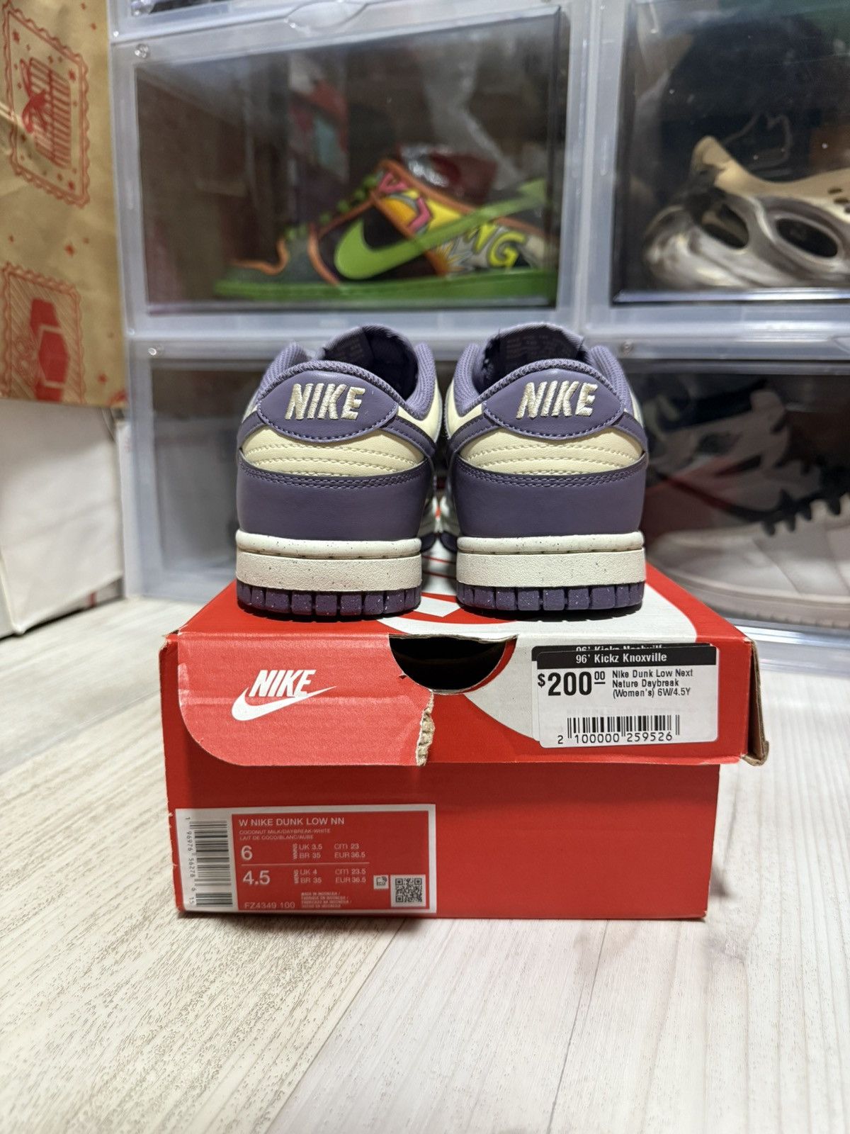 Nike Womens Nike Dunk Low Next Nature DayBreak Size US 6 / IT 36 - 5 Thumbnail
