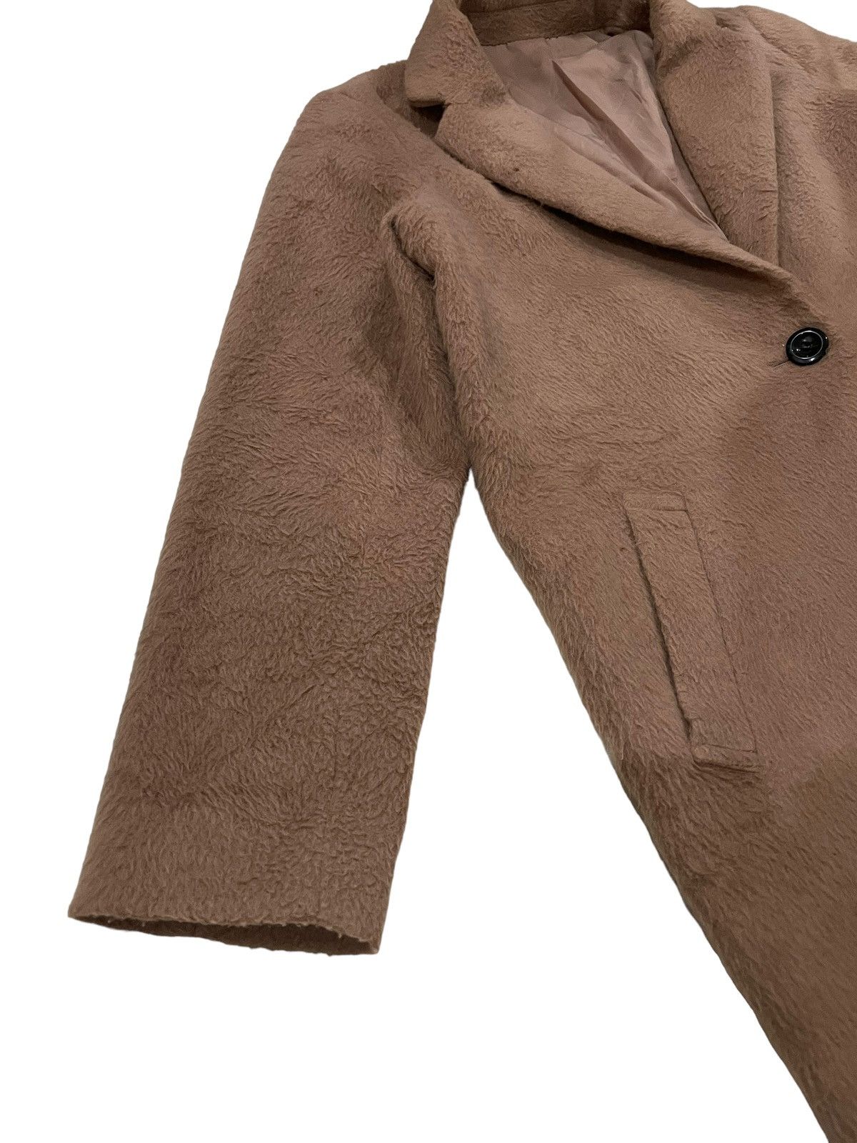Japanese Brand × Vintage For IT Faux Fleece Coat Jacket Size M / US 6-8 / IT 42-44 - 7 Thumbnail