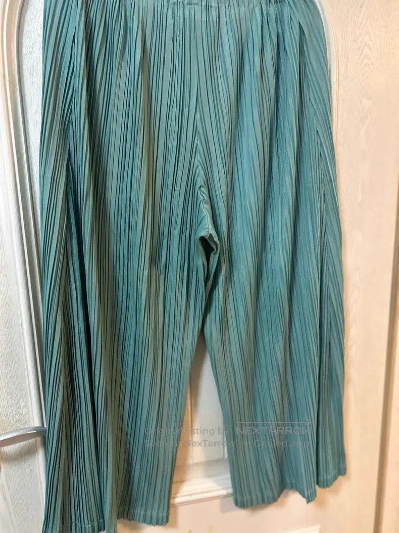 Issey Miyake Issey Miyake Soft Series Wide-leg Pants Size 25" / US 0 / IT 36 - 2 Thumbnail