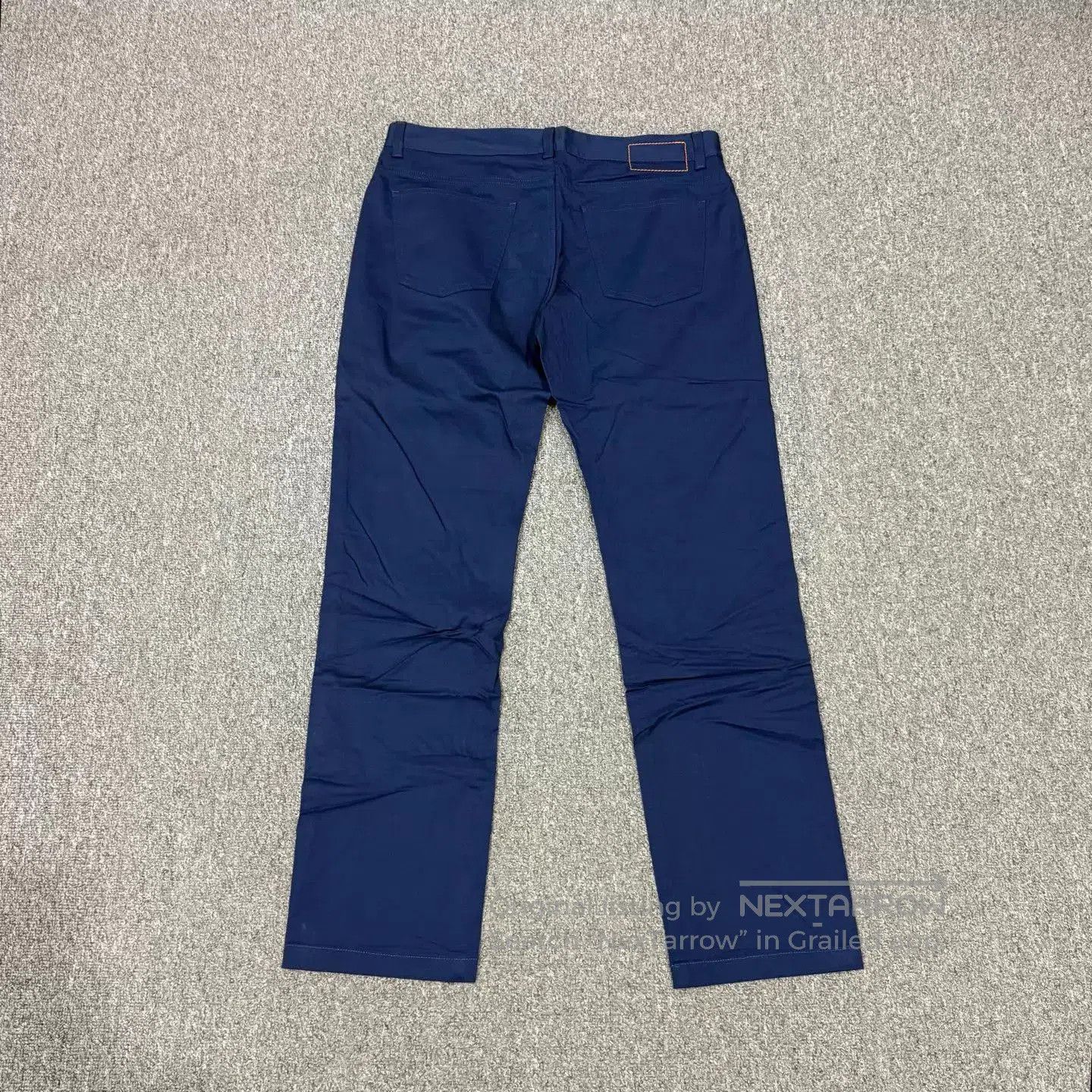 Hermes Blue Casual Pants Size 42. Size US 42 / EU 58 - 2 Thumbnail