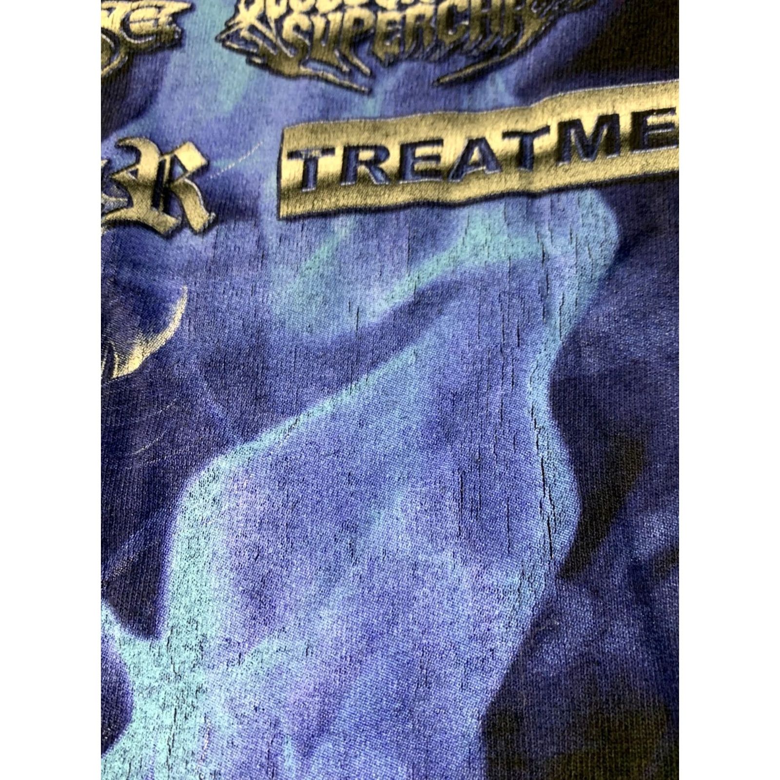 Vintage ICE ROCK FESTIVAL 2019 WOMEN T-Shirt Jersey BLACK Size L Casual Shirt Tee Size L / US 10 / IT 46 - 7 Thumbnail