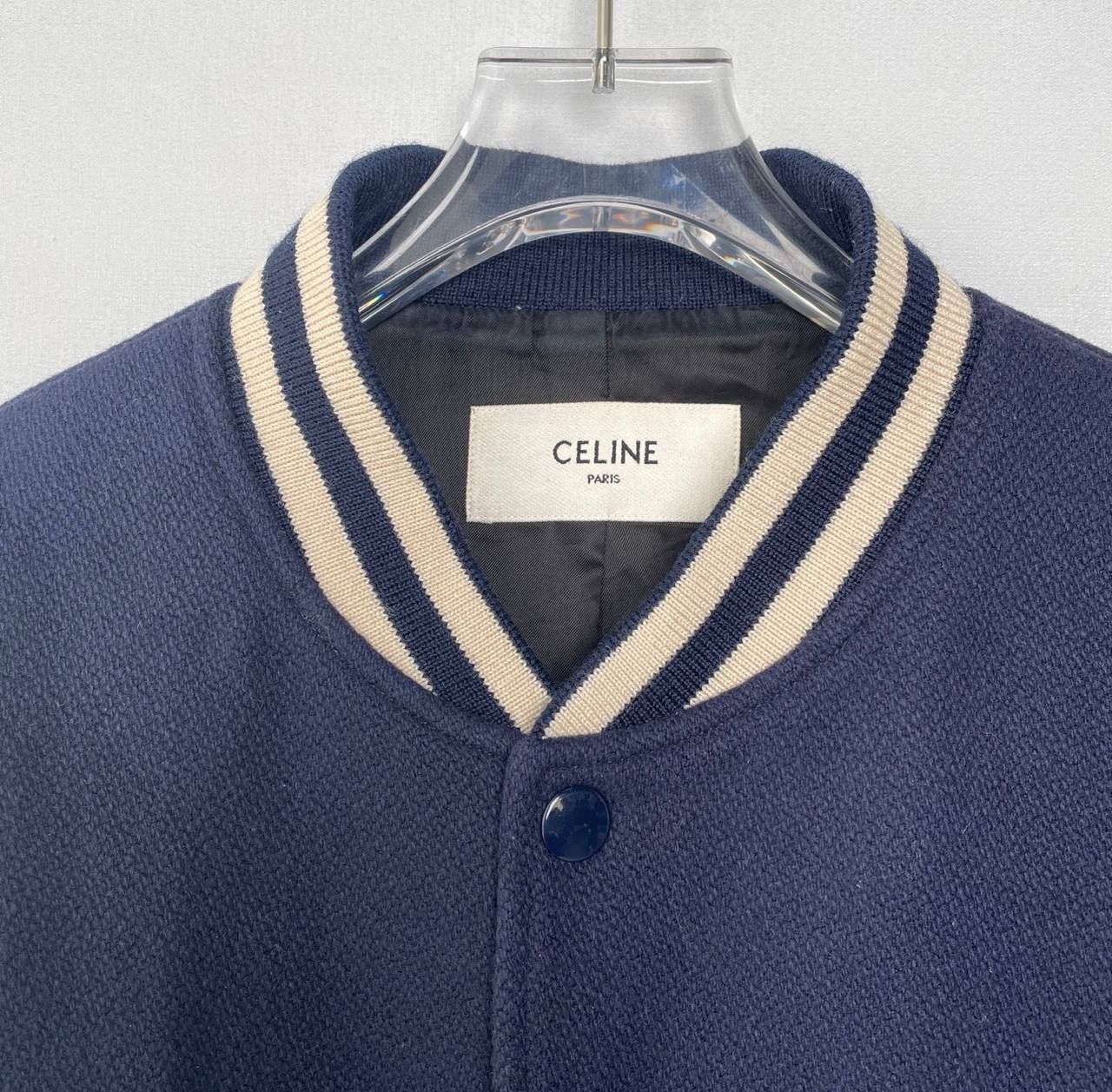 Celine CELINE jacket in dark blue Size US XL / EU 56 / 4 - 7 Thumbnail