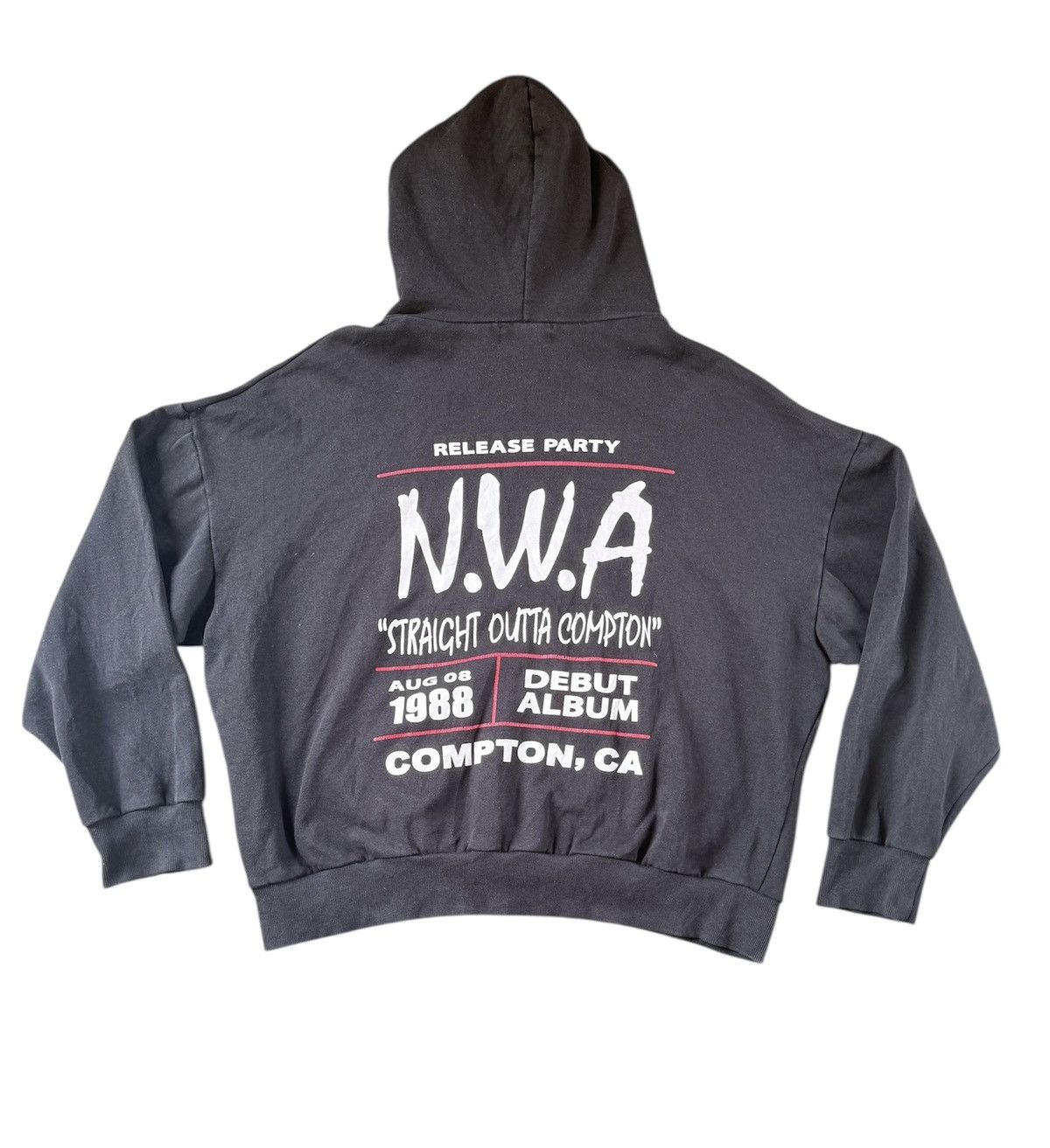 Rap Tees Vtg NWA hoodie Size US XXL / EU 58 / 5 - 2 Thumbnail