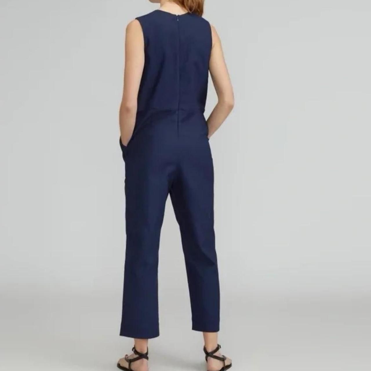 Everlane Everlane Womens Jumpsuit Size 2 Blue Sleeveless Size 26" / US 2 / IT 38 - 8 Thumbnail