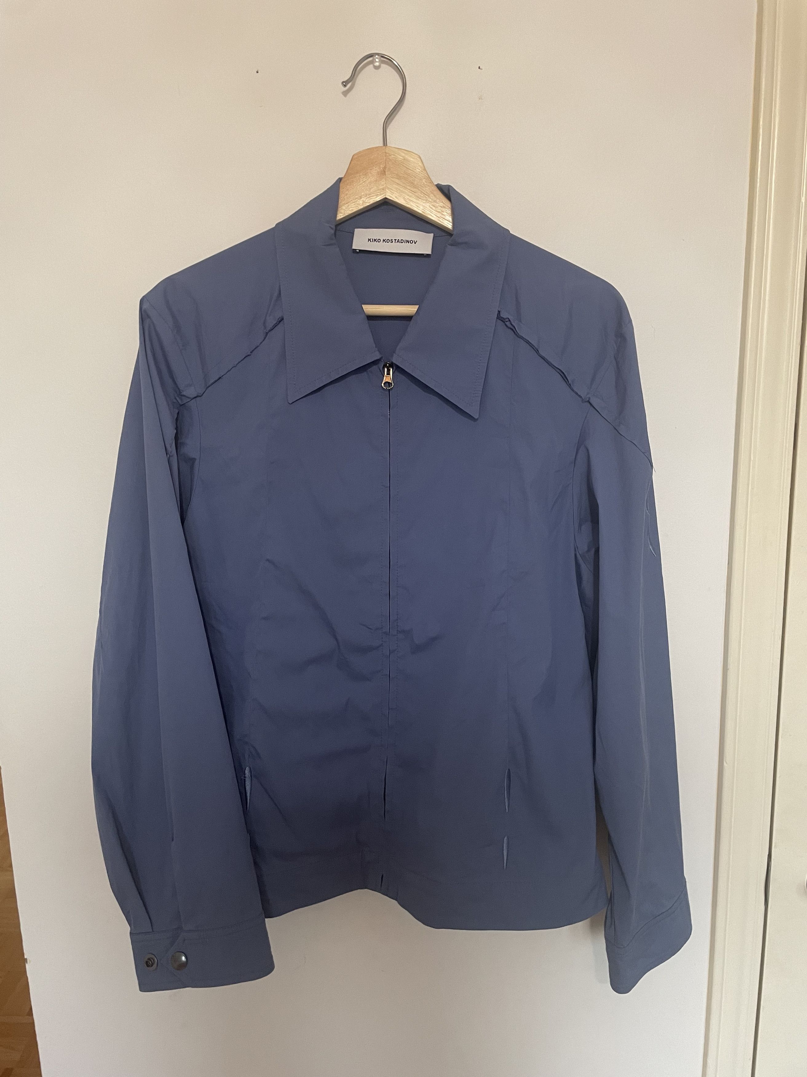 トップス kikokostadinov marcel shirts Kiko Kostadinov Blue Marcel Shirt Kiko Kostadinov