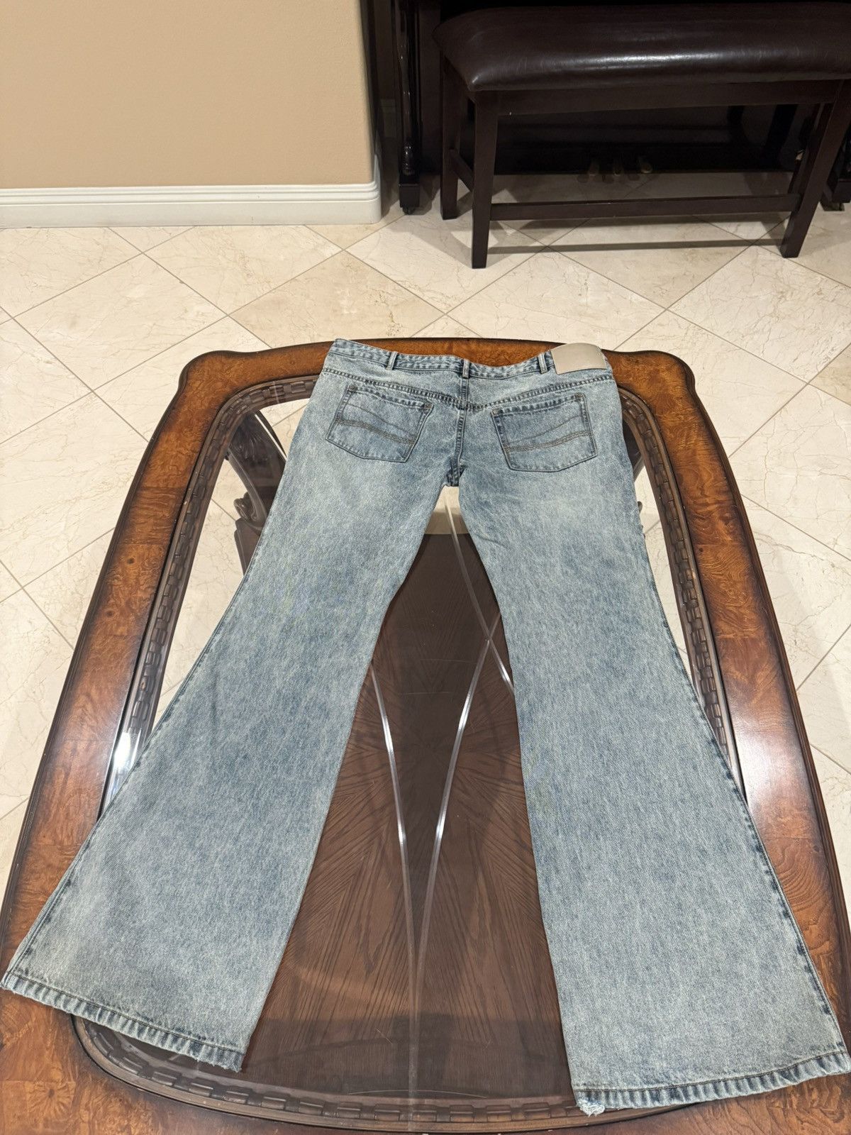 Entire Studios Entire Studios Slim Flared Jeans – Surface Wave Wash Size US 34 / EU 50 - 9 Thumbnail