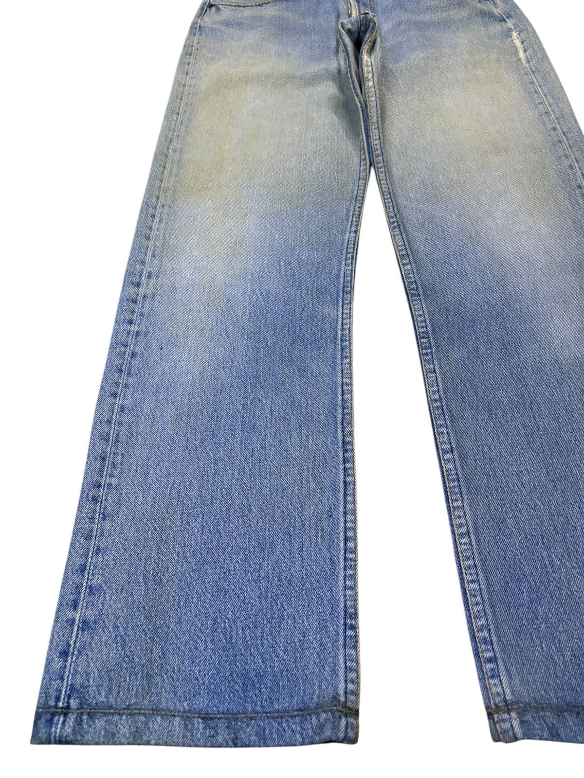Levi's Vintage 80s Levis 501 Mud Wash Distressed Loose Jeans Size US 30 / EU 46 - 6 Thumbnail