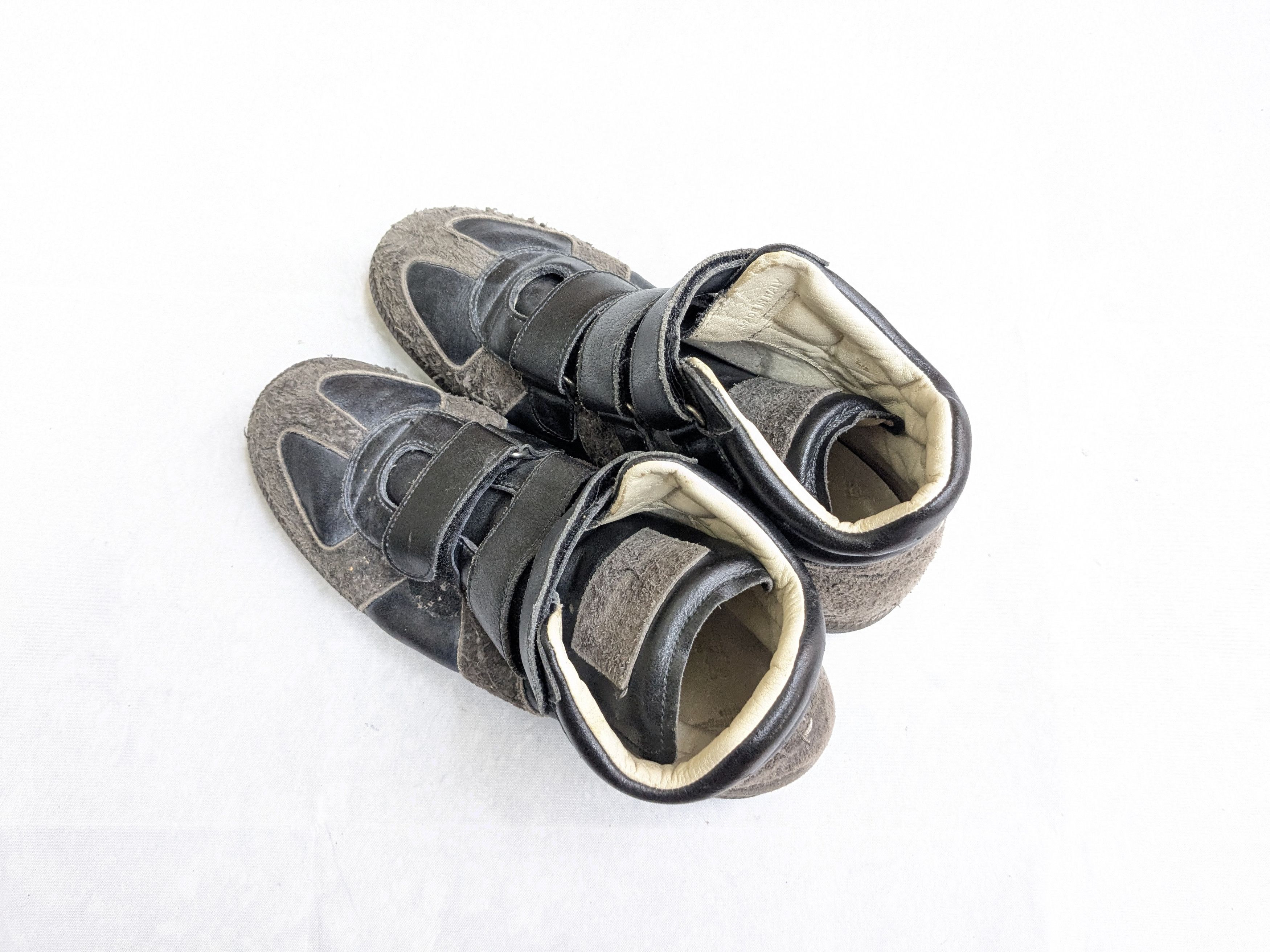 Maison Margiela Maison Margiela Triple Strap Sneakers 9 42 Black Gray High Size US 9 / EU 42 - 15 Thumbnail