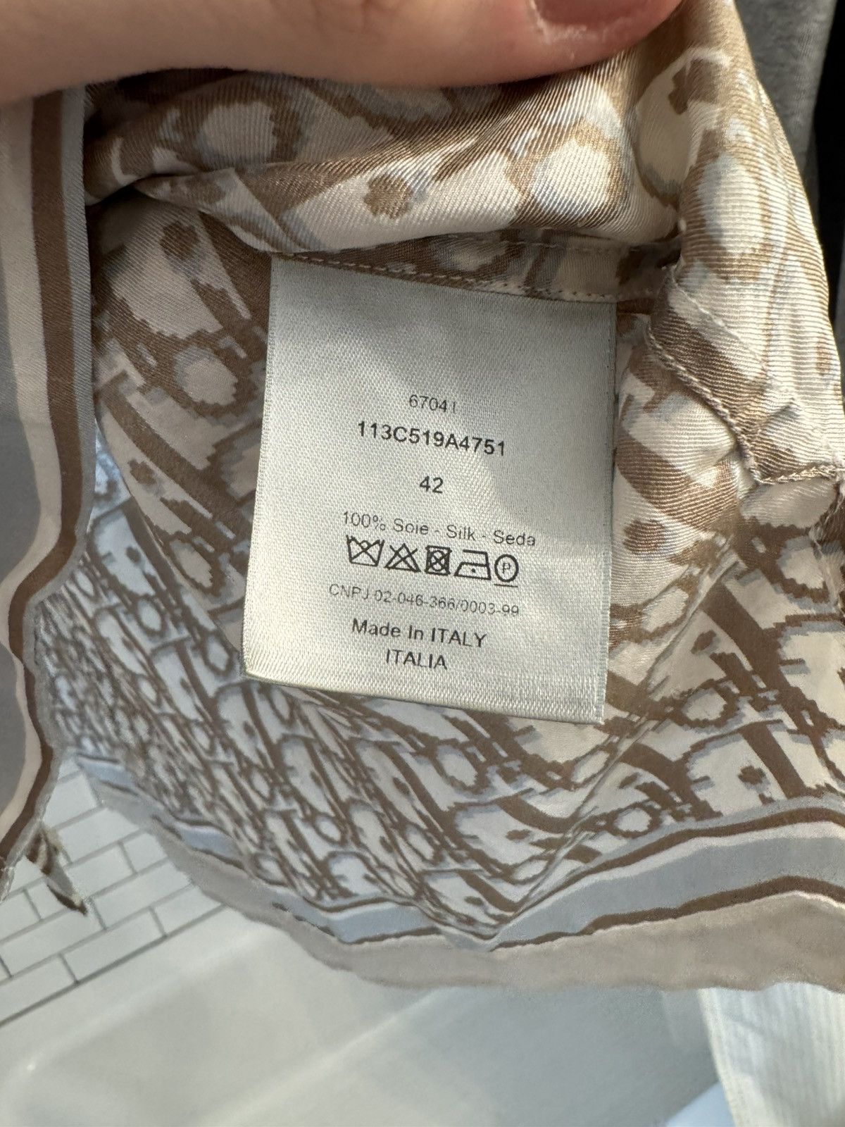 Dior Dior oblique shirt Size US XS / EU 42 / 0 - 3 Thumbnail