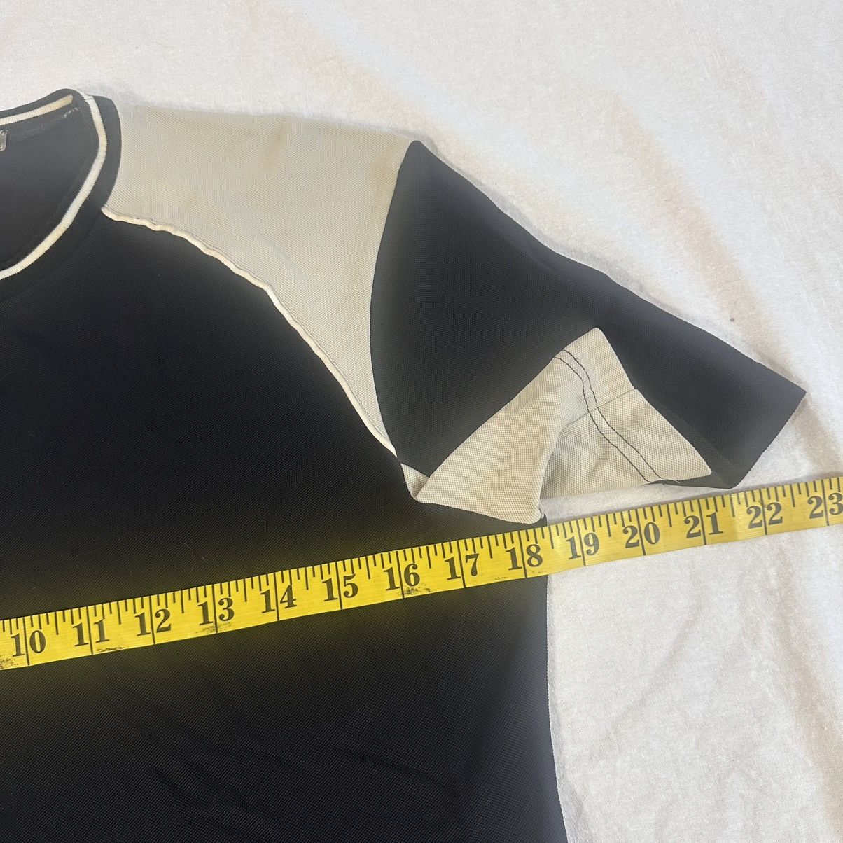 Prada PRADA Vintage Viscose Mesh Tee prada sport / linea rossa Size US M / EU 48-50 / 2 - 9 Thumbnail