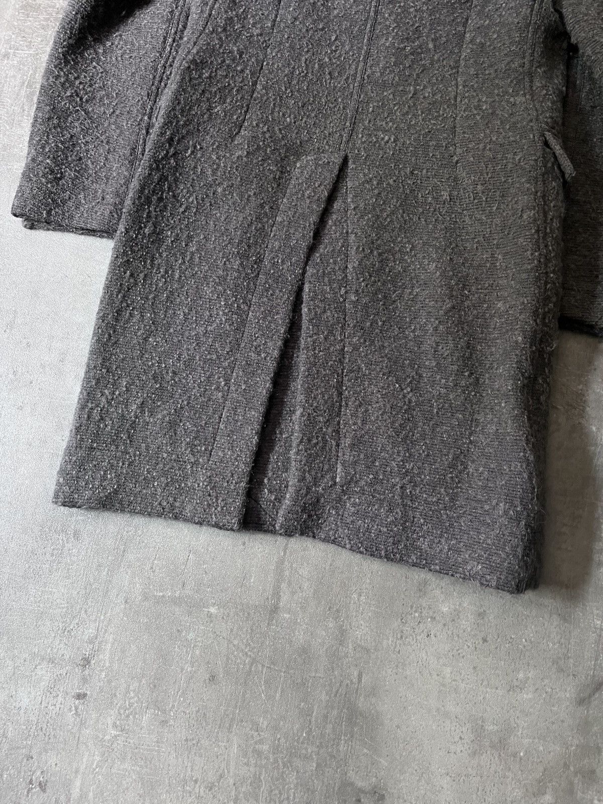 Rick Owens Rick Owens A/W 2015 grey coat wool mohair Size US M / EU 48-50 / 2 - 9 Thumbnail