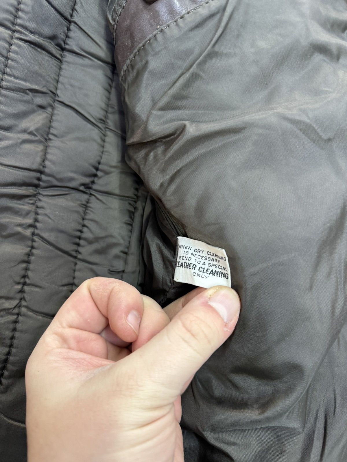 Japanese Brand Vintage 90s Stone Leather Multi-Zip Racing Jacket Size US M / EU 48-50 / 2 - 11 Thumbnail