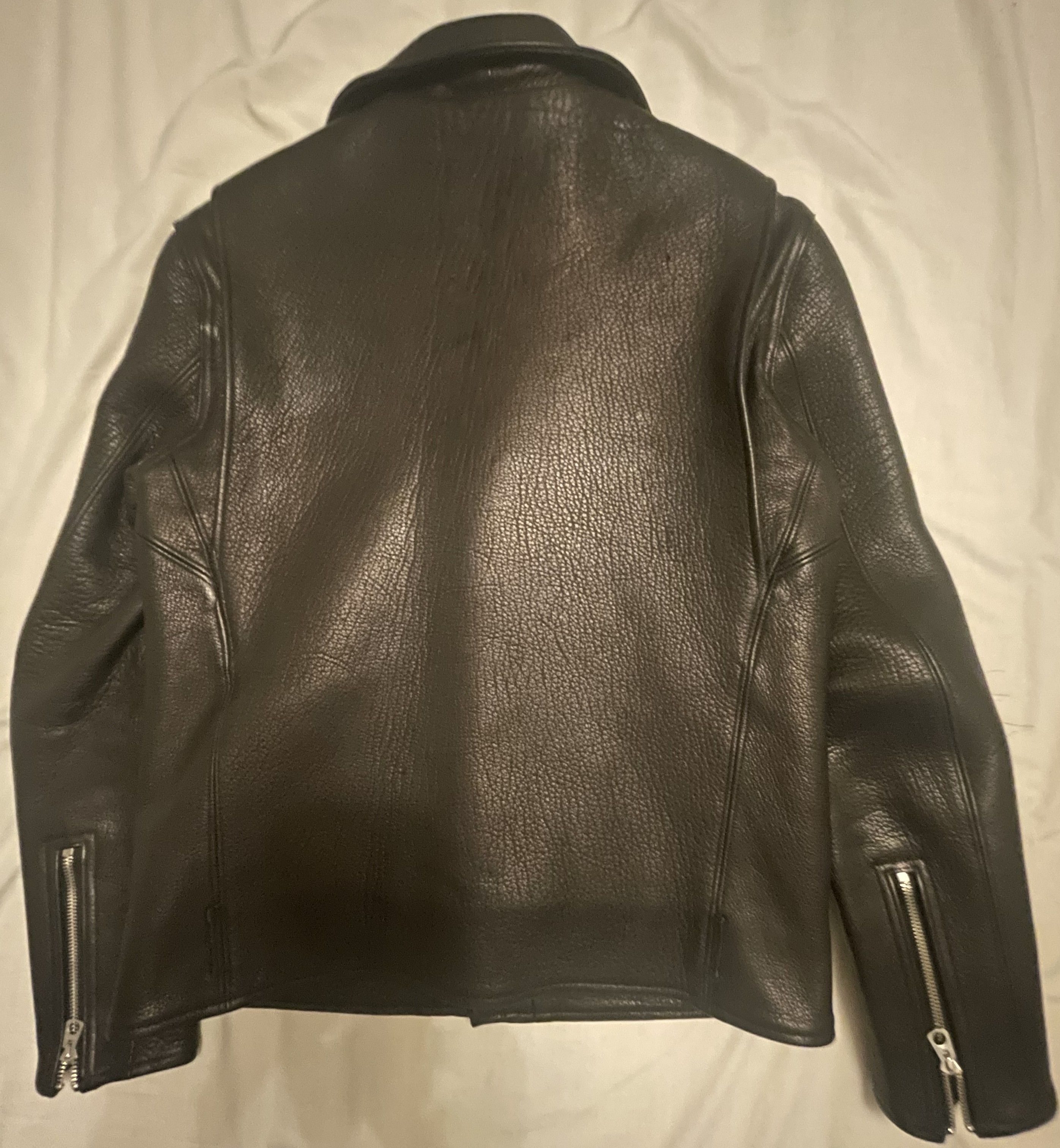 Fine Creek Fine Creek Leon Deer Leather Motorcycle Jacket - 42 Size US L / EU 52-54 / 3 - 7 Thumbnail