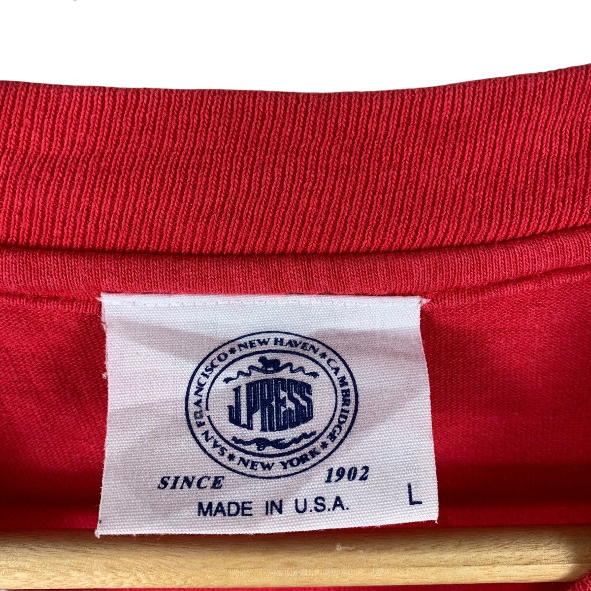 Other Vintage J. Press Tennis Bulldog Graphic Tee Size US L / EU 52-54 / 3 - 3 Thumbnail