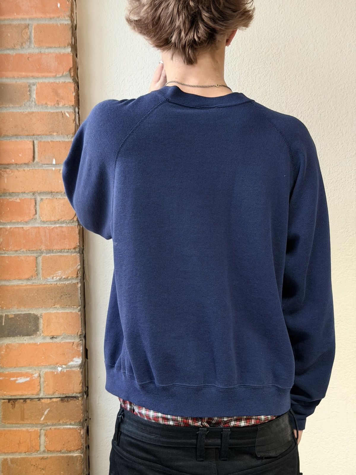 Vintage Vintage navy blue notre dame crewneck Size US M / EU 48-50 / 2 - 3 Thumbnail