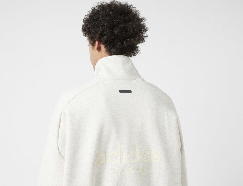 Adidas × Fear of God Adidas Fear of God Men's Fleece Track Jacket Size US L / EU 52-54 / 3 - 12 Thumbnail