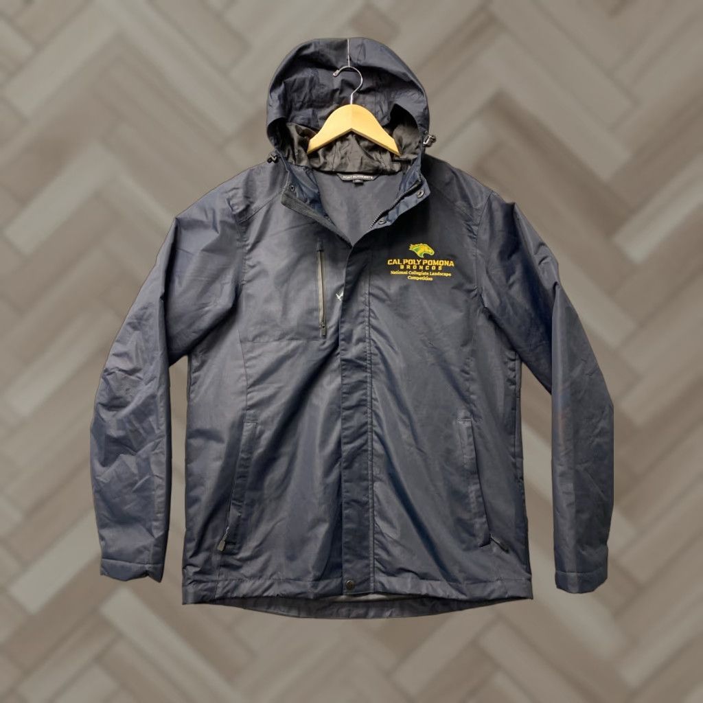 Port Authority Port Authority Jacket Men’s M Black Cal Poly Pomona Hooded Insulated Warm /0167 Size US M / EU 48-50 / 2 - 1 Thumbnail