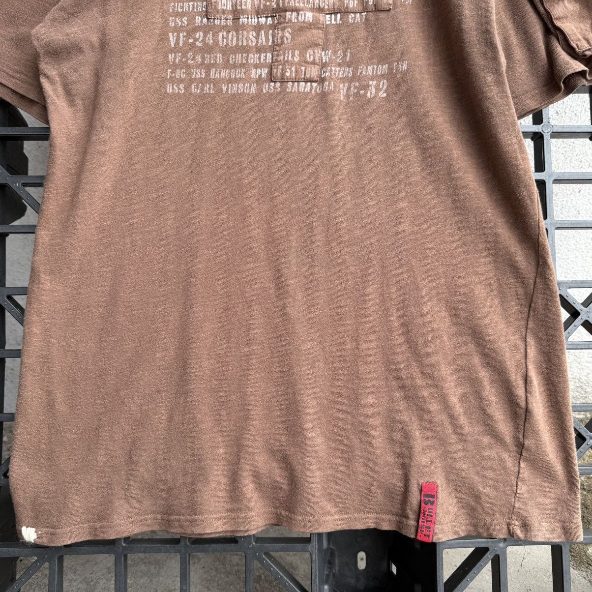 Bullet Noise Navy Army Tech Bullet Noise Y2K Parachute Japan Tee Size US XL / EU 56 / 4 - 6 Thumbnail