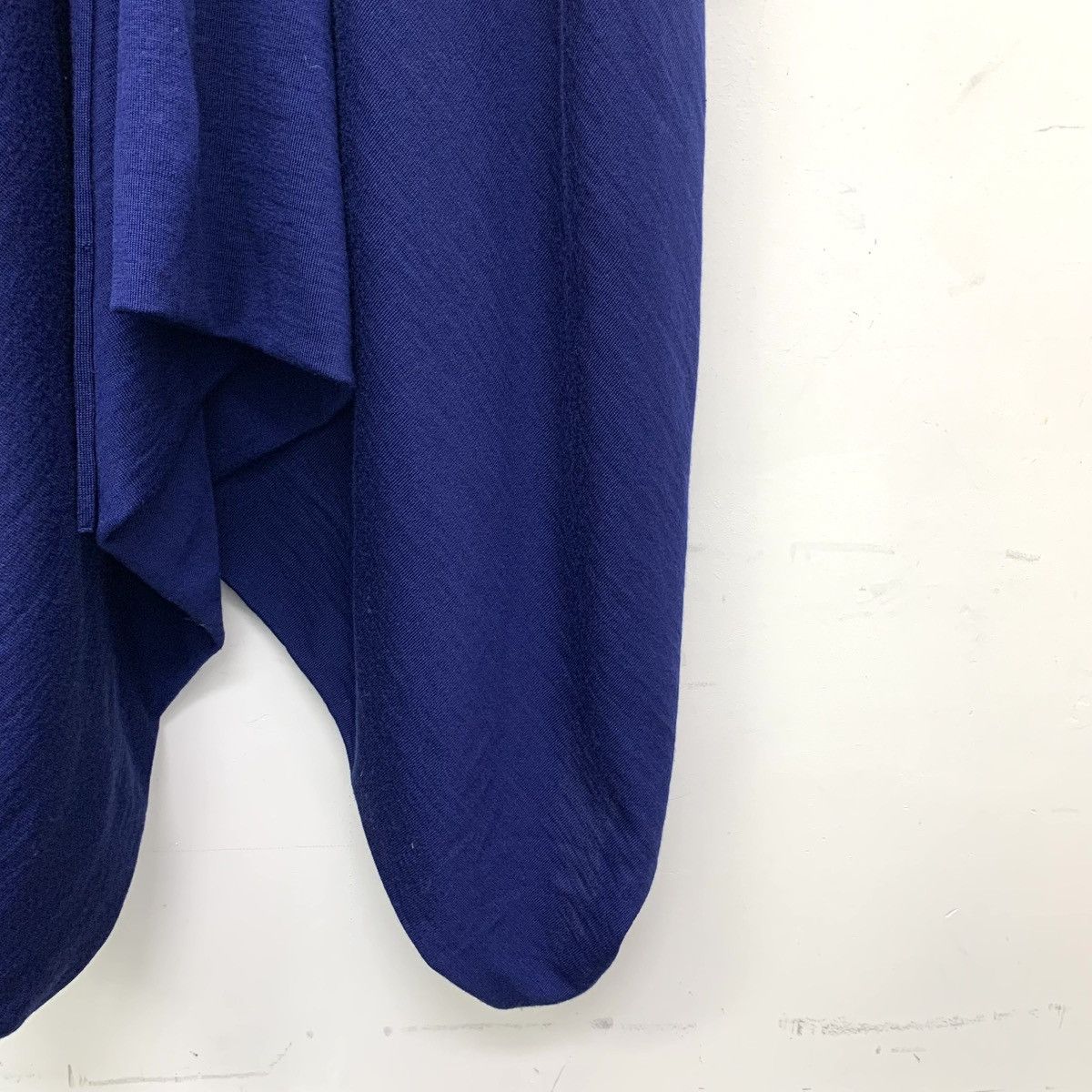 Stella McCartney Stella McCartney Dark Blue V-neck Waist Knit Dress K26WX Size S / US 4 / IT 40 - 5 Thumbnail