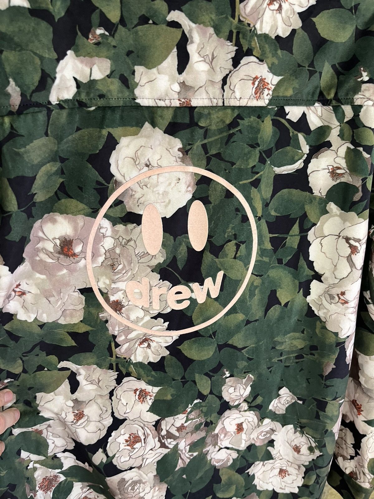Drew House Drew House Iceberg Rose Velvet Button Up Shirt Size US XL / EU 56 / 4 - 11 Thumbnail