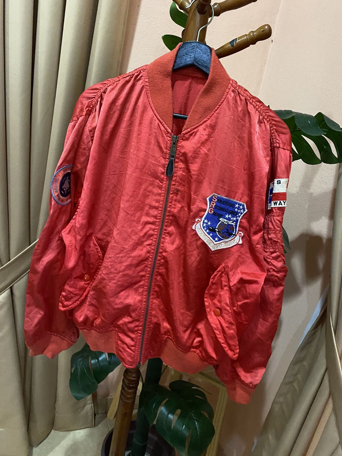 Other VINTAGE 90S MA1 BOMBER JACKET Size US M / EU 48-50 / 2 - 4 Thumbnail
