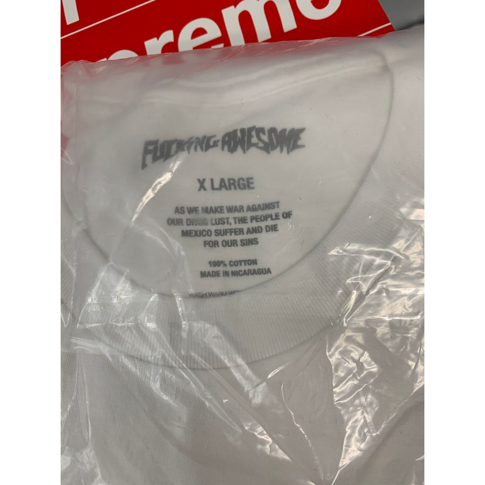 Fucking Awesome F*cking Awesome White Graphic Tee Size XLarge NEW SHIPS NOW Size US XL / EU 56 / 4 - 2 Thumbnail