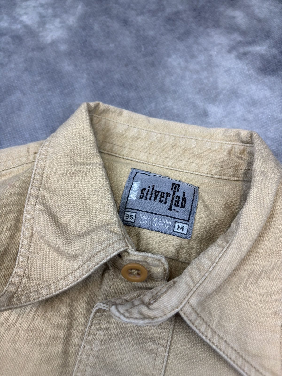 Levi's Vintage 90s Levi’s Silver Tab Shirt Button up USA Streetwear Size US M / EU 48-50 / 2 - 3 Thumbnail