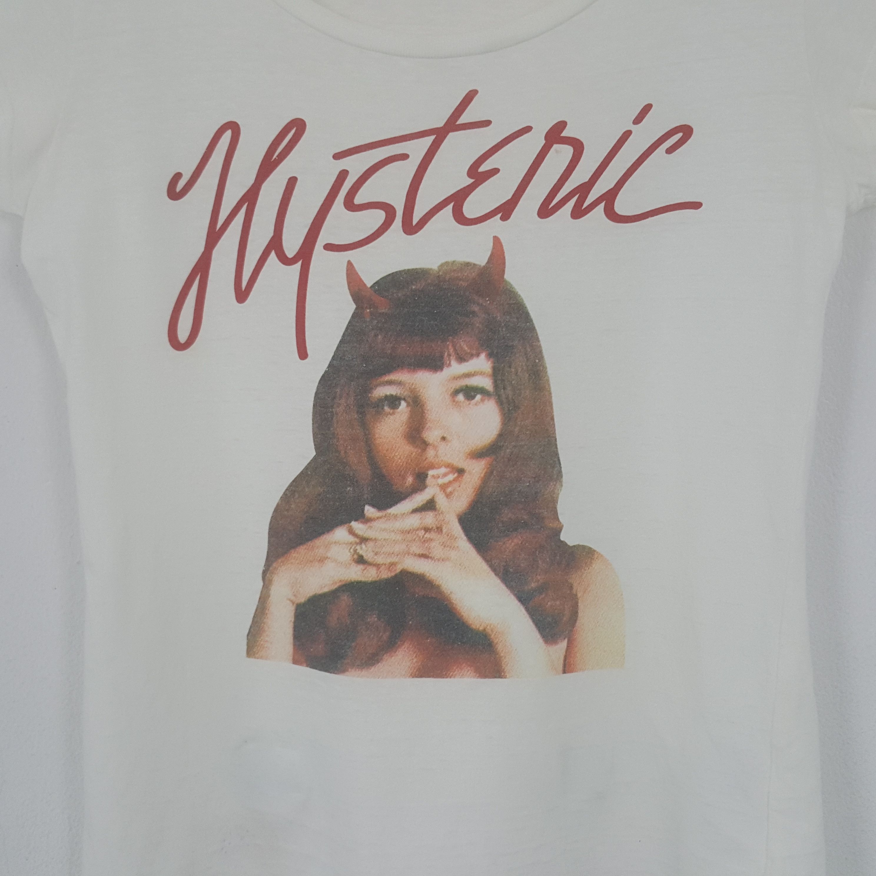 Hysteric Glamour Vintage Hysteric Glamour Japanese Brand Punk Style Tshirt Size US XS / EU 42 / 0 - 2 Thumbnail