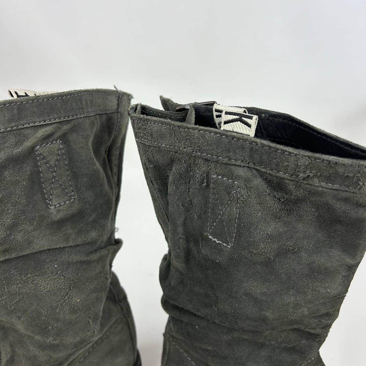 Dirk Bikkembergs Dirk Bikkembergs Suede Biker Boots size 38 Size US 8 / IT 38 - 7 Thumbnail