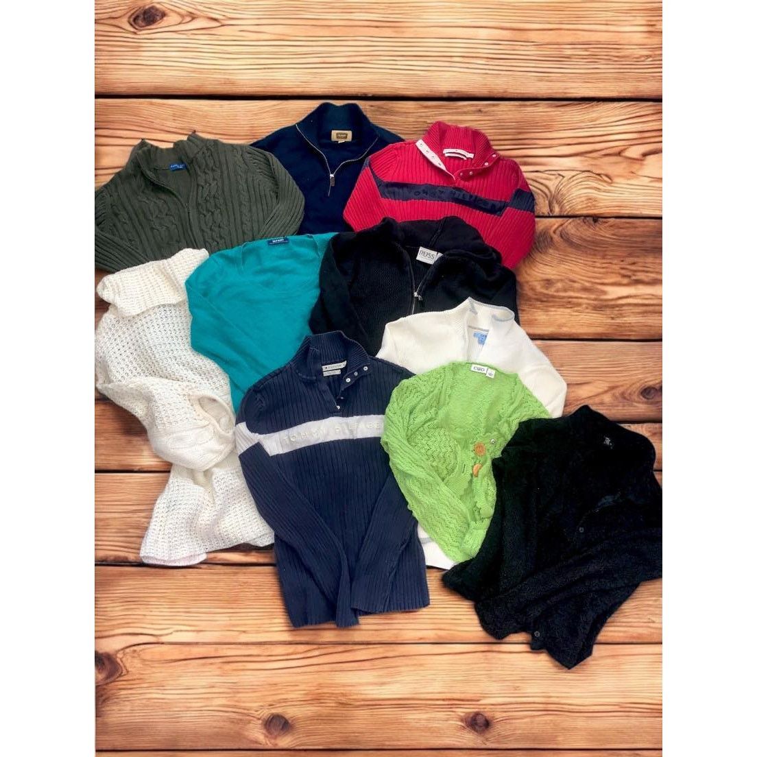 Tommy Hilfiger 10 Women's Sweaters Long Sleeve Tops Small & Medium Size M / US 6-8 / IT 42-44 - 1 Thumbnail