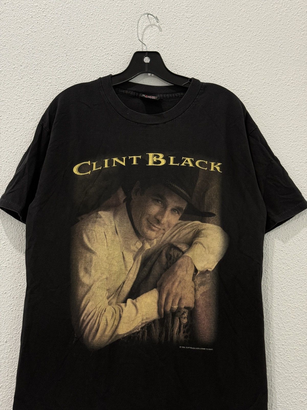 Giant Vintage 90s Clint Black Up Close In Concert Tshirt L Country Size US L / EU 52-54 / 3 - 2 Thumbnail