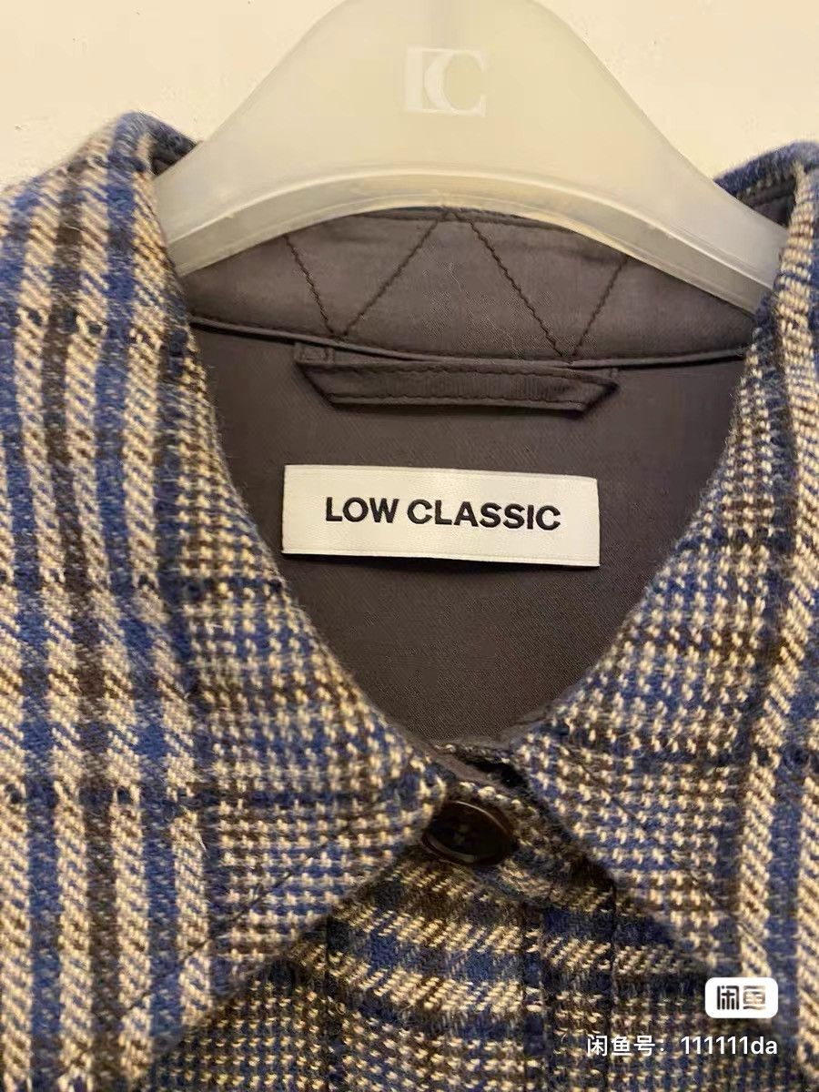 Japanese Brand Low Classic wool plaid shirt Size US M / EU 48-50 / 2 - 4 Thumbnail