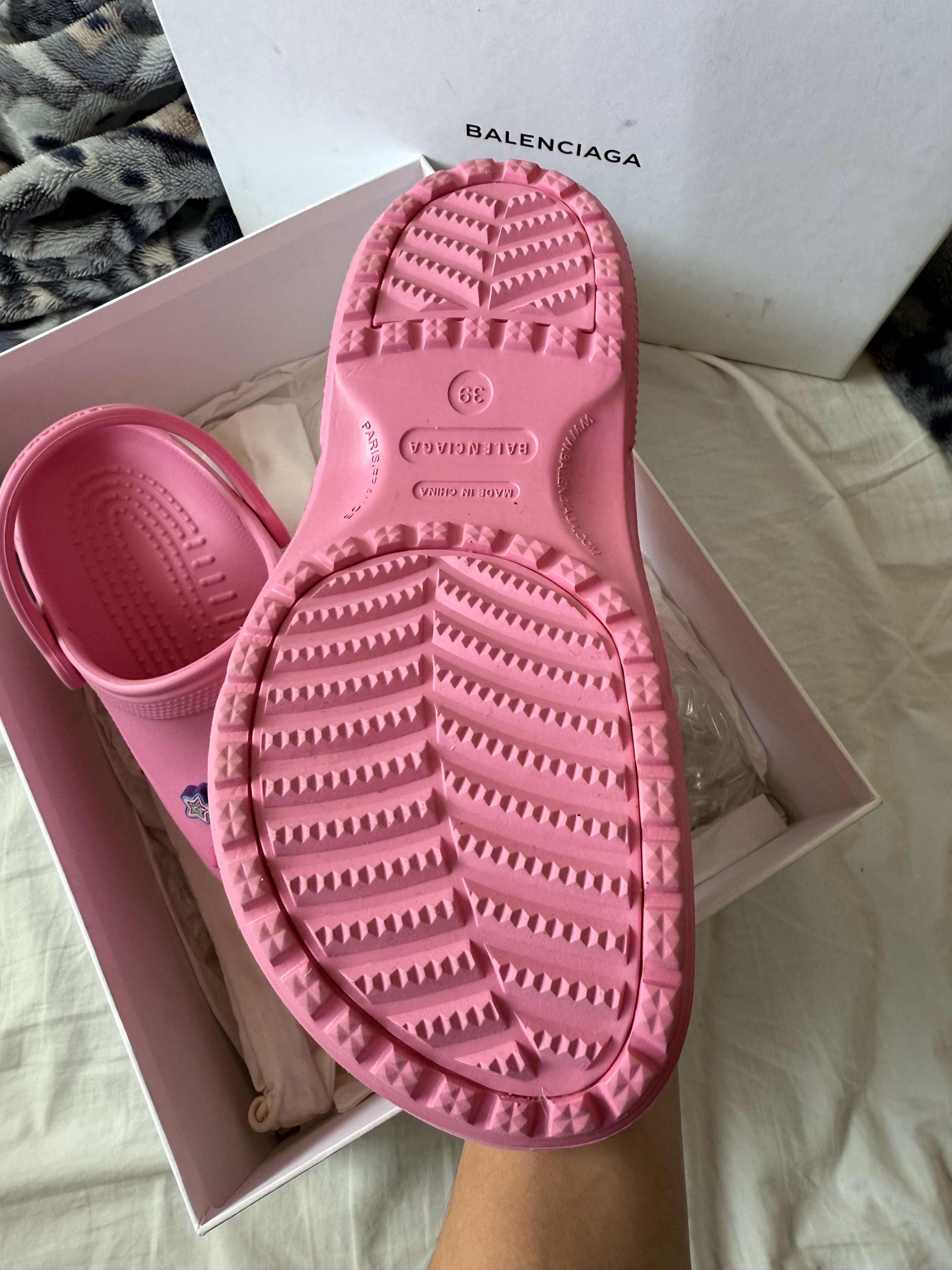 Balenciaga BALENCIAGA CROCS (W Main Acc Sandal W1GH0) Size US 6 / EU 39 - 6 Thumbnail