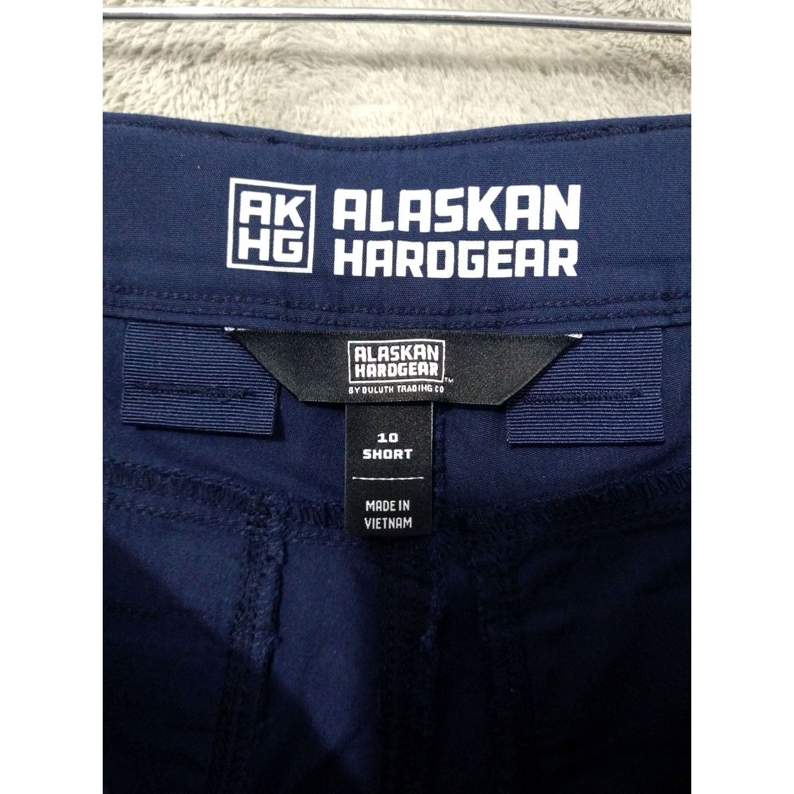 CO Duluth Trading Co Alaskan Hardgear Pants Womens 10 Blue Slim Leg Free Rein Chino AKHG Size 32" / US 10 / IT 46 - 7 Thumbnail