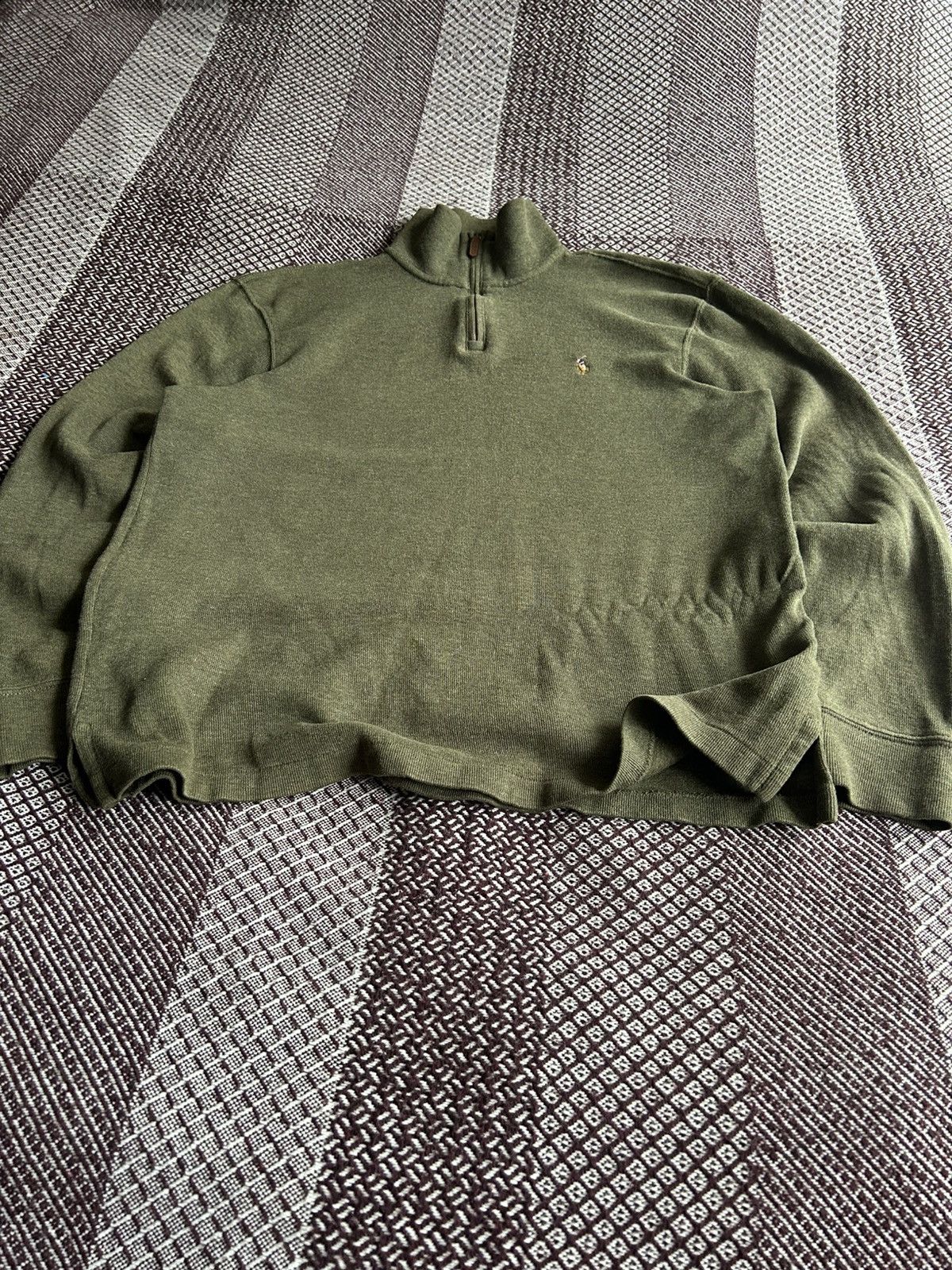 Vintage Polo Ralph Lauren 1/4 Zip Solid Sweater Old Money Size M Size US M / EU 48-50 / 2 - 4 Thumbnail