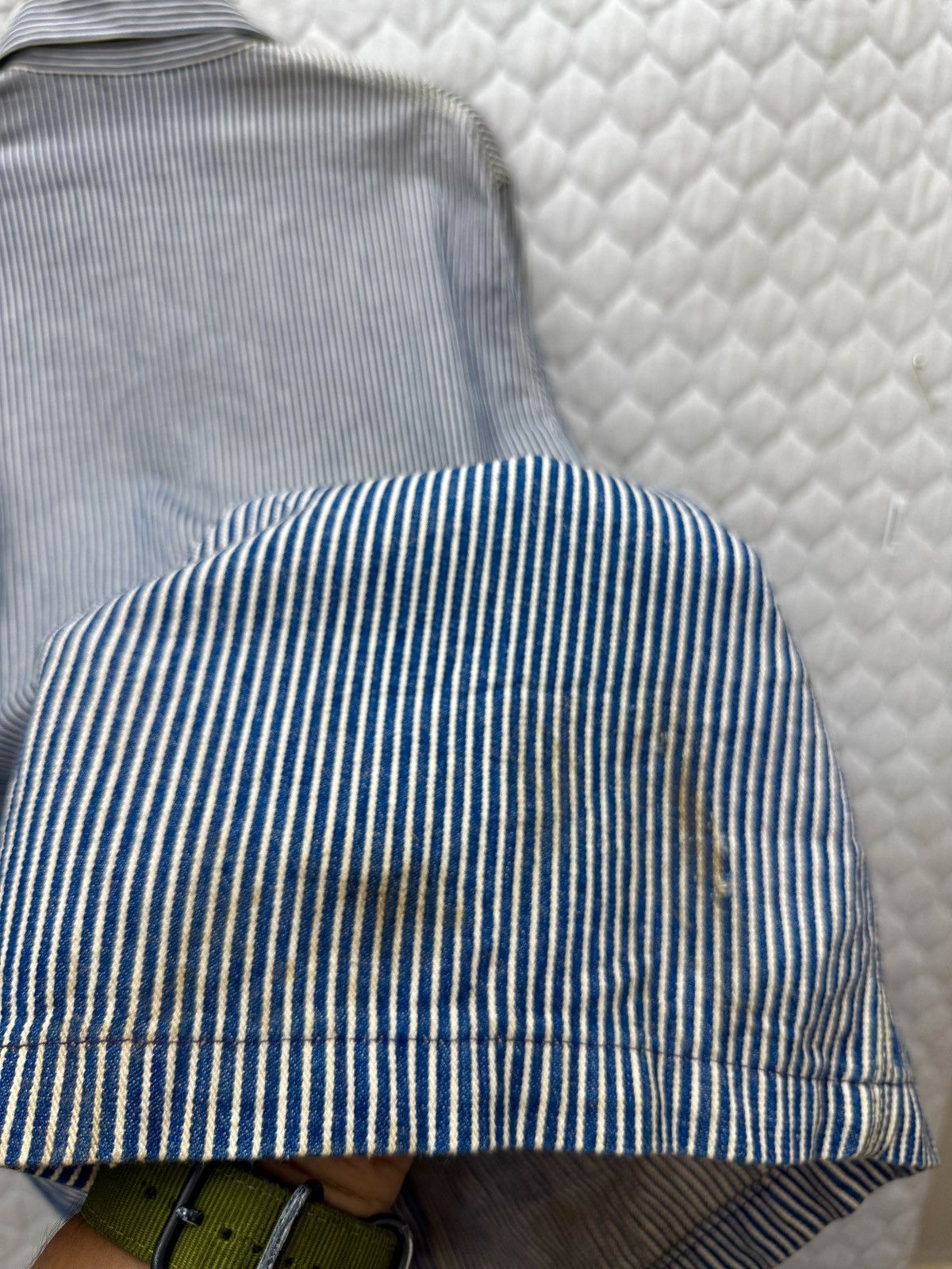 Oshkosh 💥🔥💥ARCHIVE VTG 70’s OSHKOSH HICKORY BLUE CHORE JACKET Size US M / EU 48-50 / 2 - 14 Thumbnail