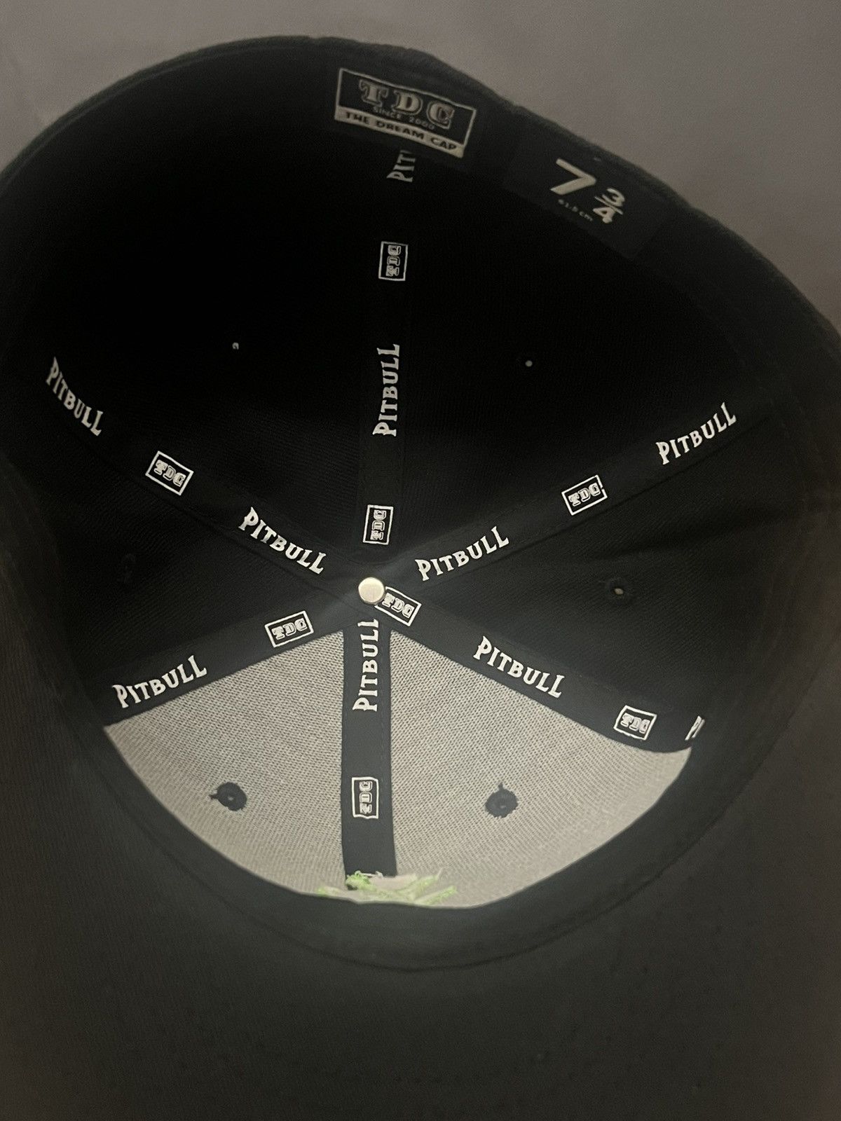Playboi Carti Yvl fitted hat size 7 3/4 black and green Size ONE SIZE - 2 Thumbnail