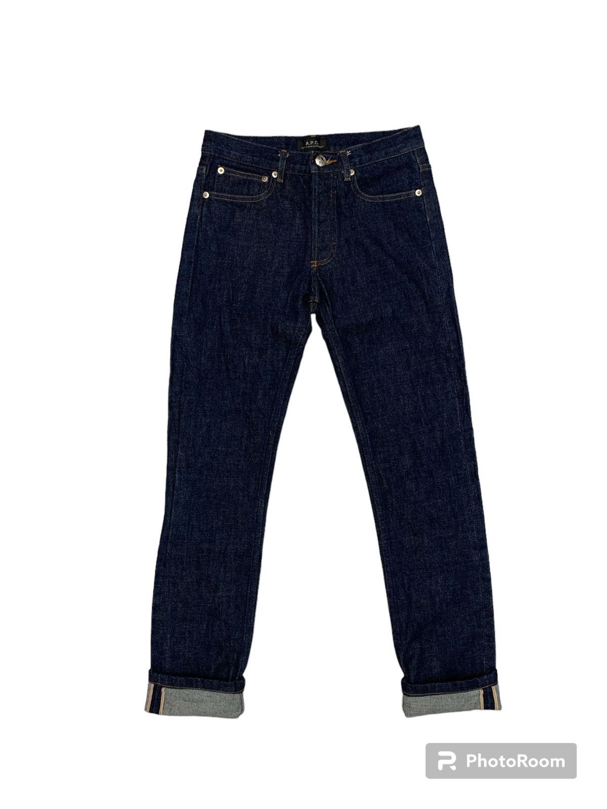 image of A P C x Hype Denim Jeans Pant Selvedge Blue, Men's (Size 27)