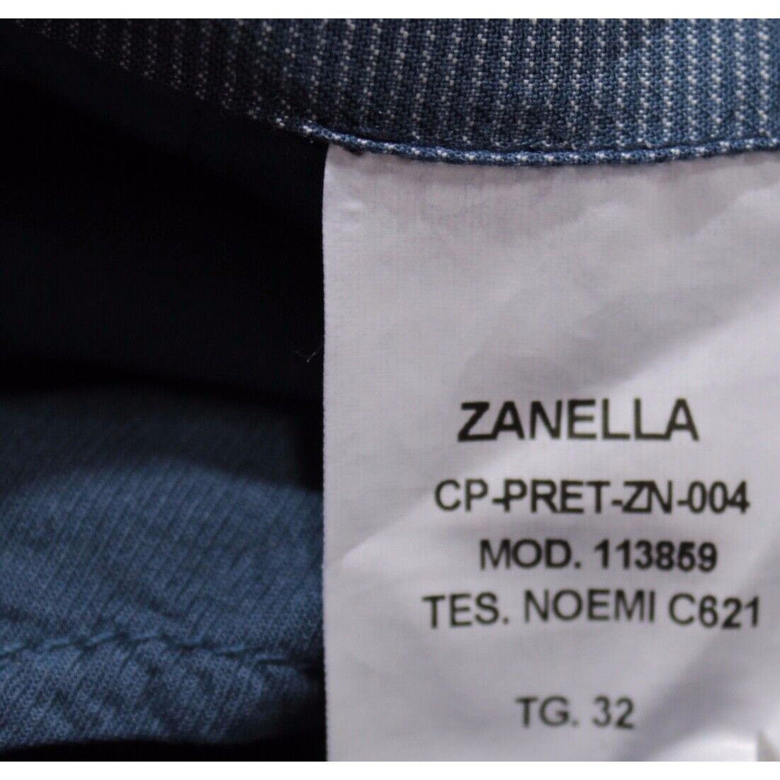 Zanella Zanella New with tags Chino Size 32 US In Blue Size US 32 / EU 48 - 4 Thumbnail