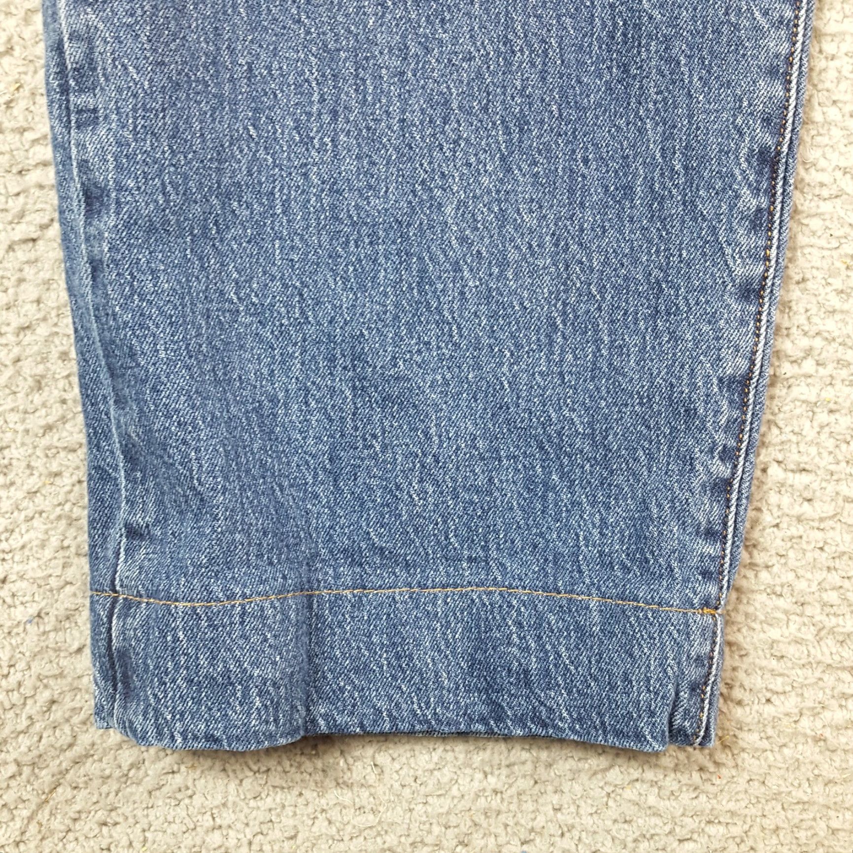 Levi's Levi's Ribcage Jeans Straight Ankle 34x31 Denim Blue 5-Pocket Vintage Unisex Adults Mens Womens Size US 34 / EU 50 - 6 Thumbnail