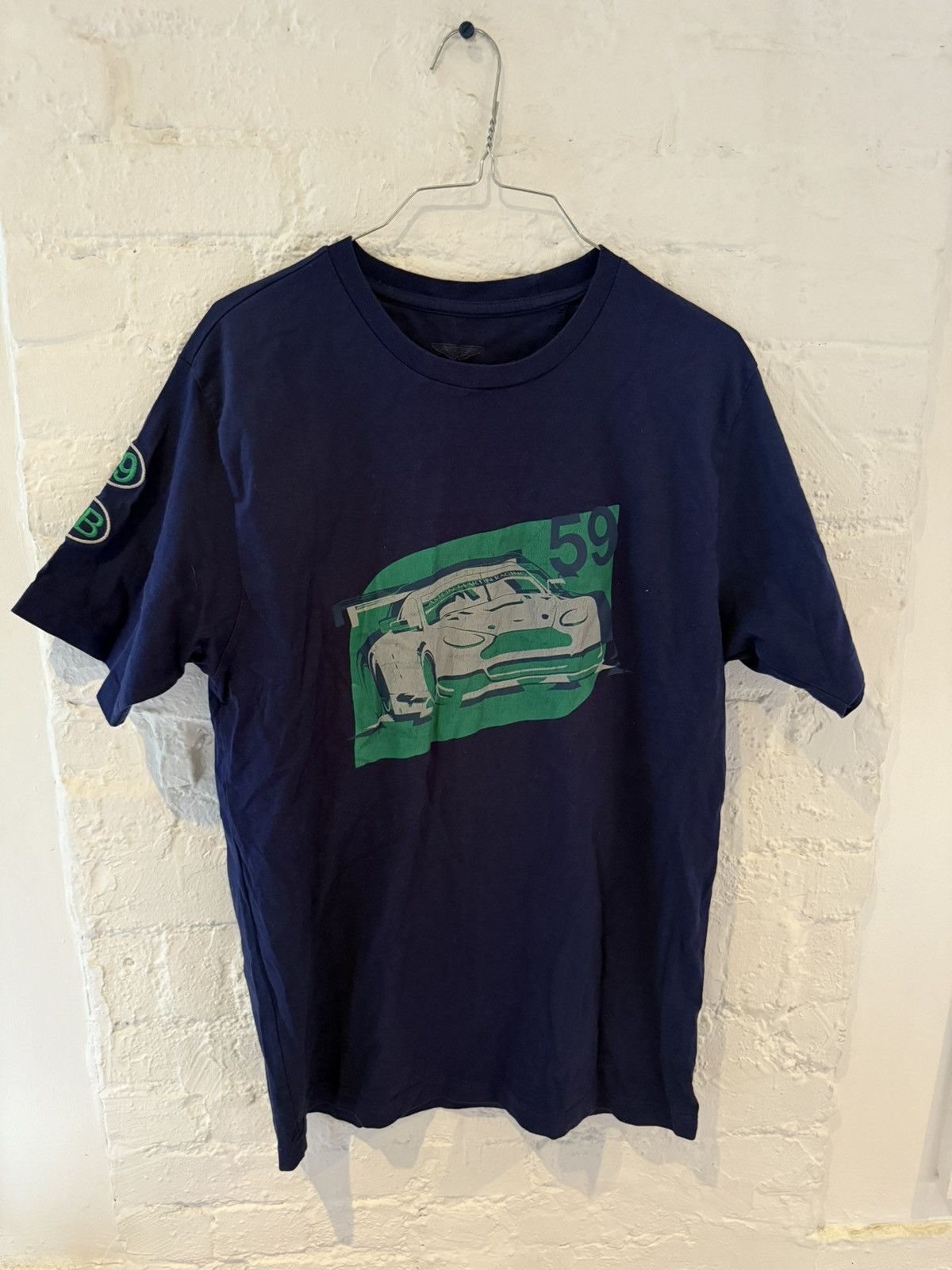 Vintage Aston Martin Vantage T-Shirt Size US M / EU 48-50 / 2 - 1 Thumbnail