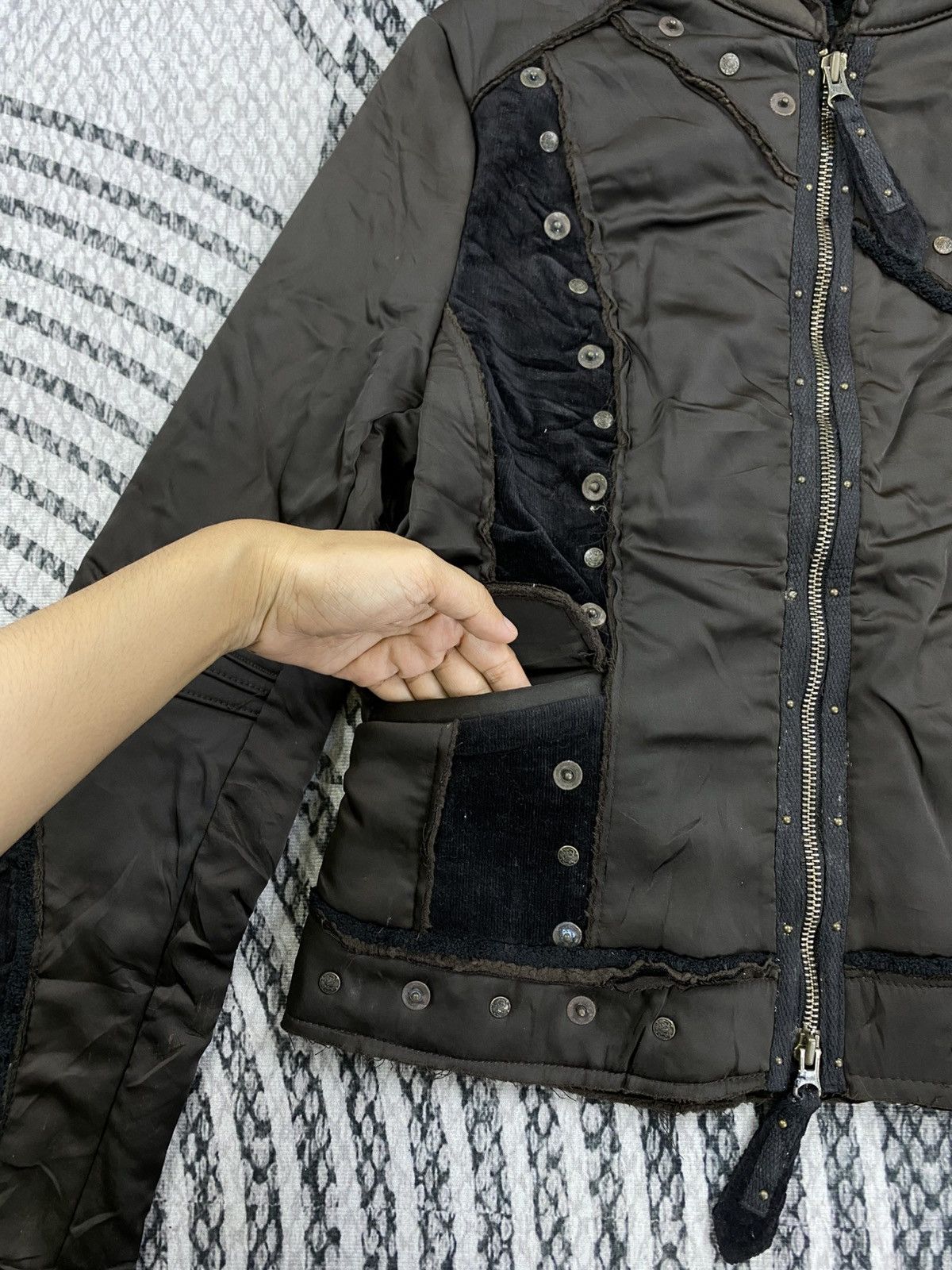 Le Grande Bleu (L.G.B.) 🔥RARE Ozz Croce LGB Style Punk Design Bondage Jacket Size US S / EU 44-46 / 1 - 5 Thumbnail