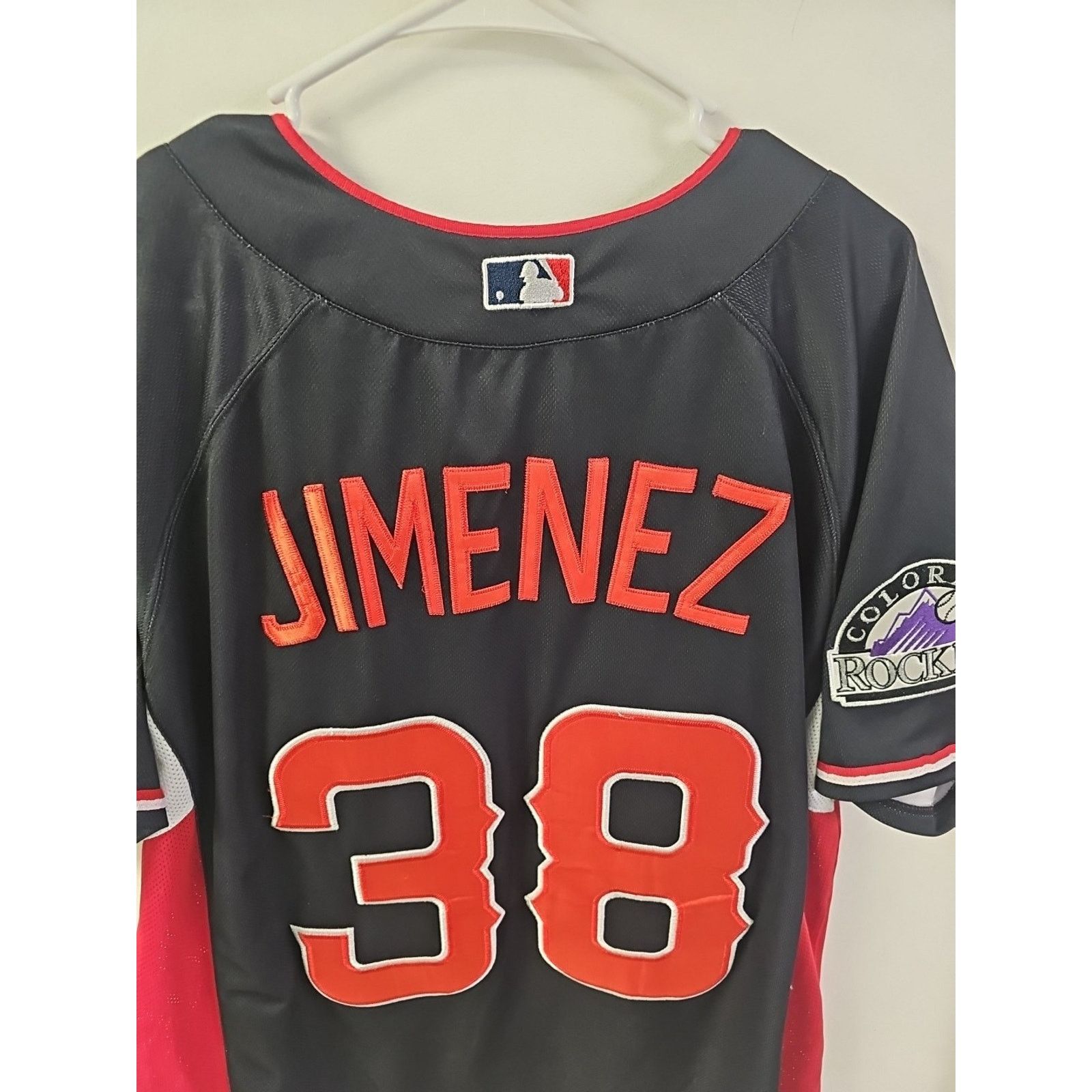 Majestic Ubaldo Jimenez #38 Rockies 2010 MLB All Star Game Jersey Size US XL / EU 56 / 4 - 11 Thumbnail