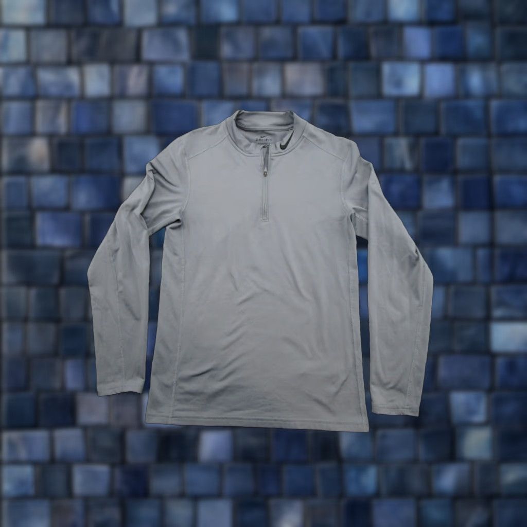 Nike NIKE MEN'S TRAINING DRI-FIT PULLOVER Gray Size S Running Size US S / EU 44-46 / 1 - 1 Thumbnail