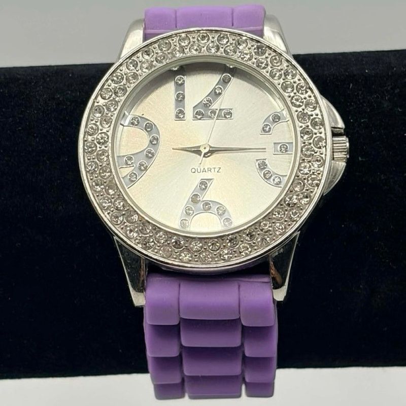 Other Purple & Silver Men’s Watch Size ONE SIZE - 2 Thumbnail
