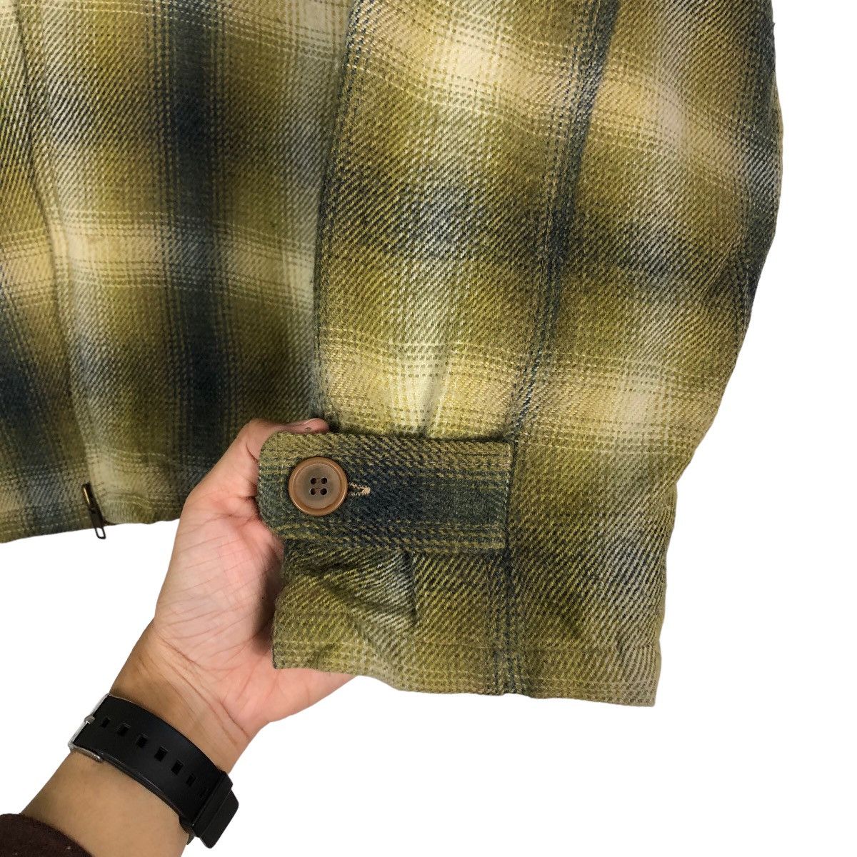 45rpm 🔥Vintage Wool Jacket Dodgest Tartan Design Checked Size US M / EU 48-50 / 2 - 15 Thumbnail