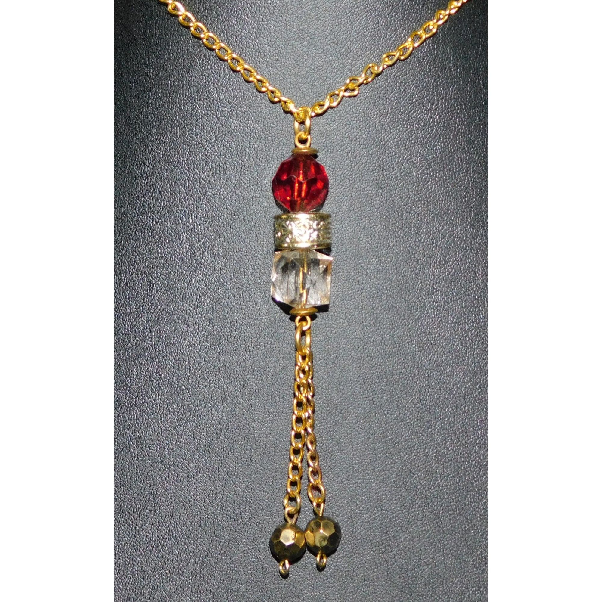 Other Whimsical Red Queen Inspired Y Drop Necklace Size ONE SIZE - 1 Thumbnail