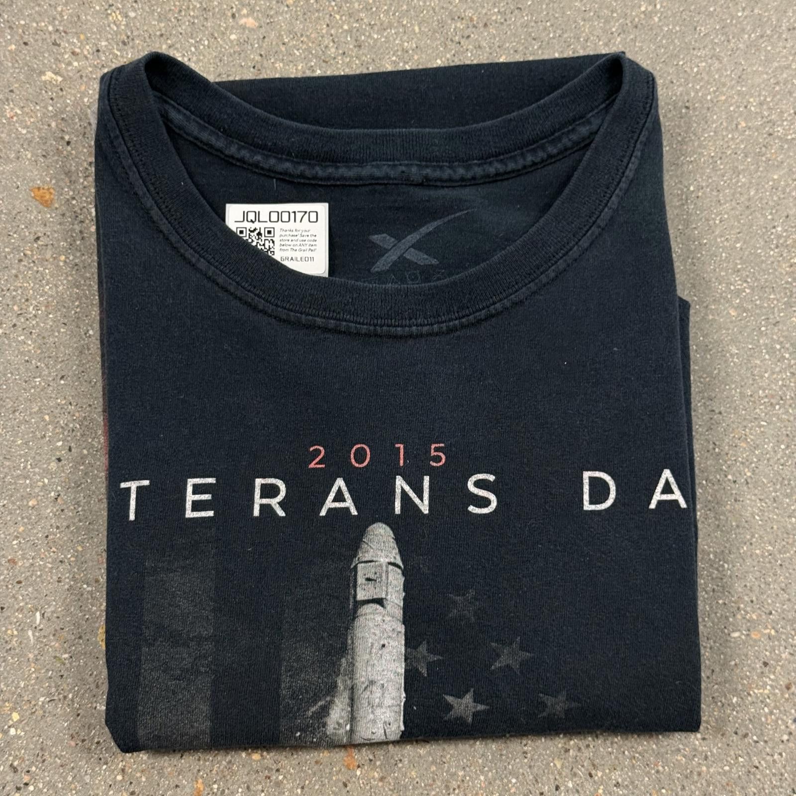 Designer SpaceX Elon Musk Exclusive T-Shirt Veterans Day 2015 3XL Size US XXL / EU 58 / 5 - 10 Thumbnail